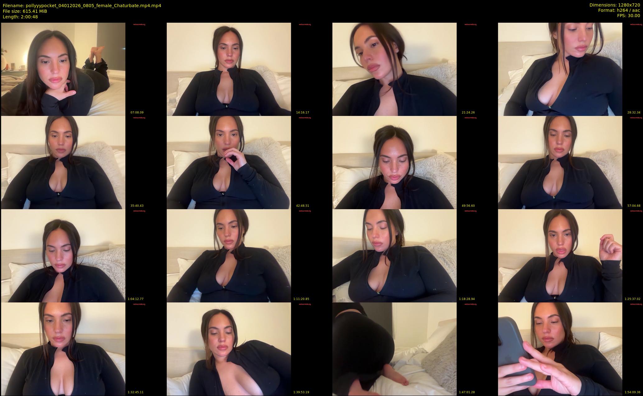 pollyyypocket — 121 minute Chaturbate female cam show recording, 720p, Jan 4, 2026