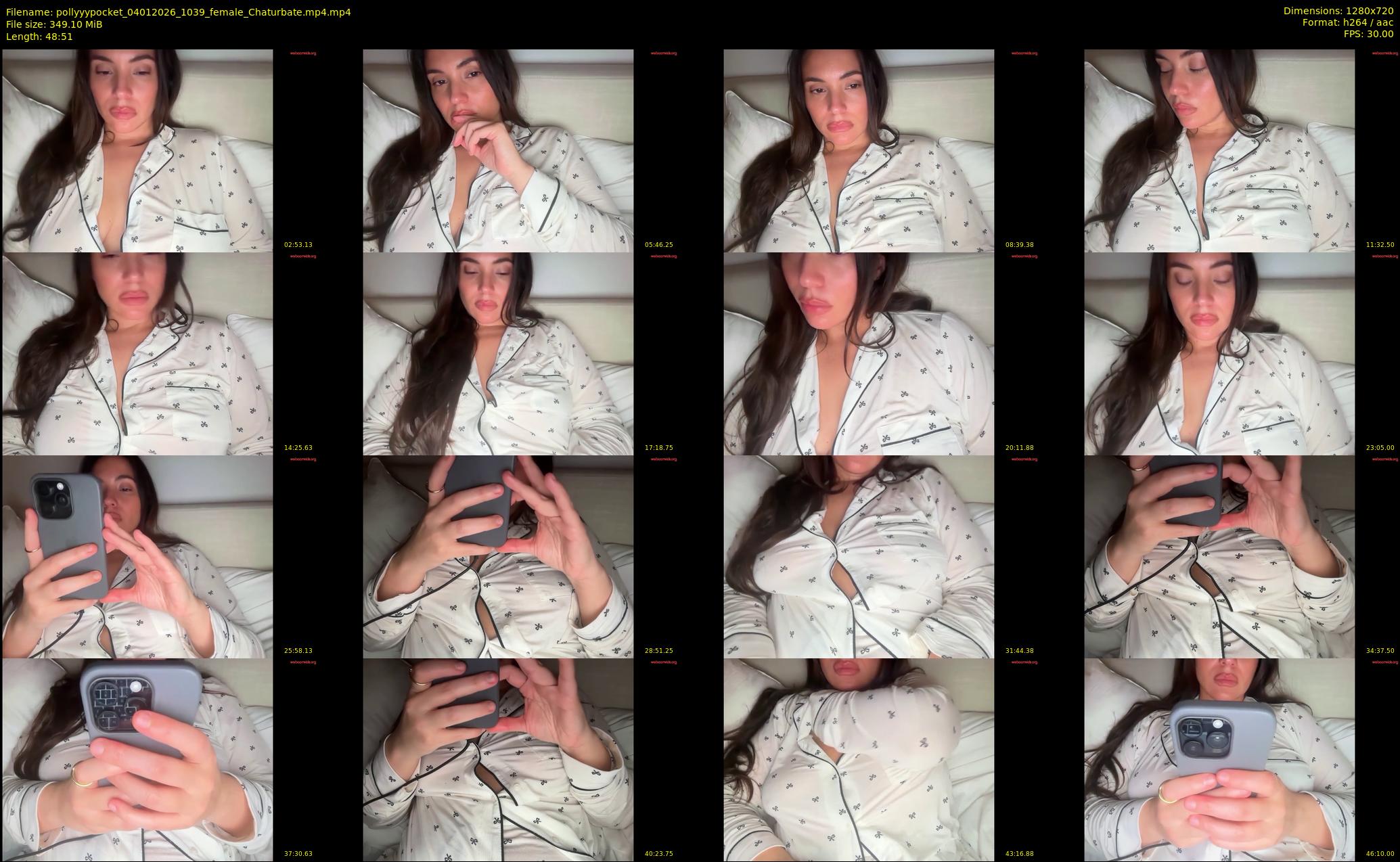 pollyyypocket — 49 minute Chaturbate female cam show recording, 720p, Jan 4, 2026