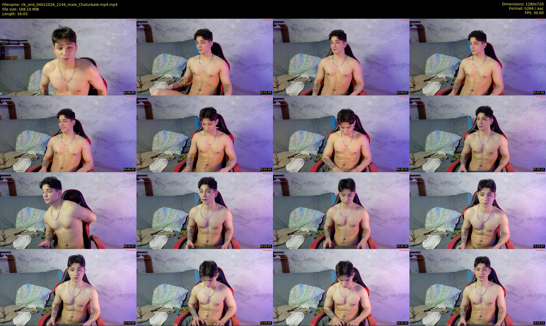 rik_and — 17 minute Chaturbate male cam show recording, 720p, Jan 4, 2026