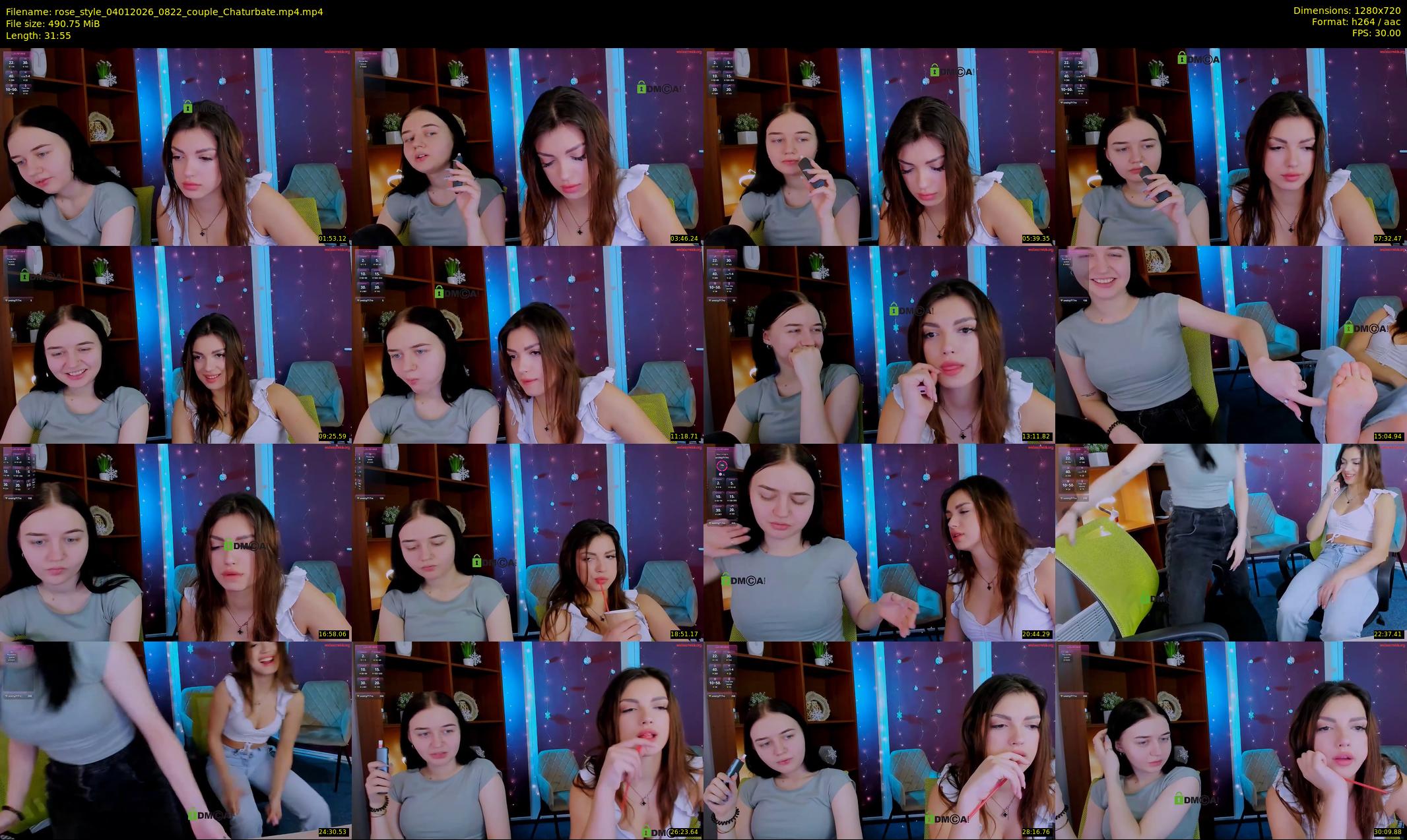 rose_style — 32 minute Chaturbate couple cam show recording, 720p, Jan 4, 2026
