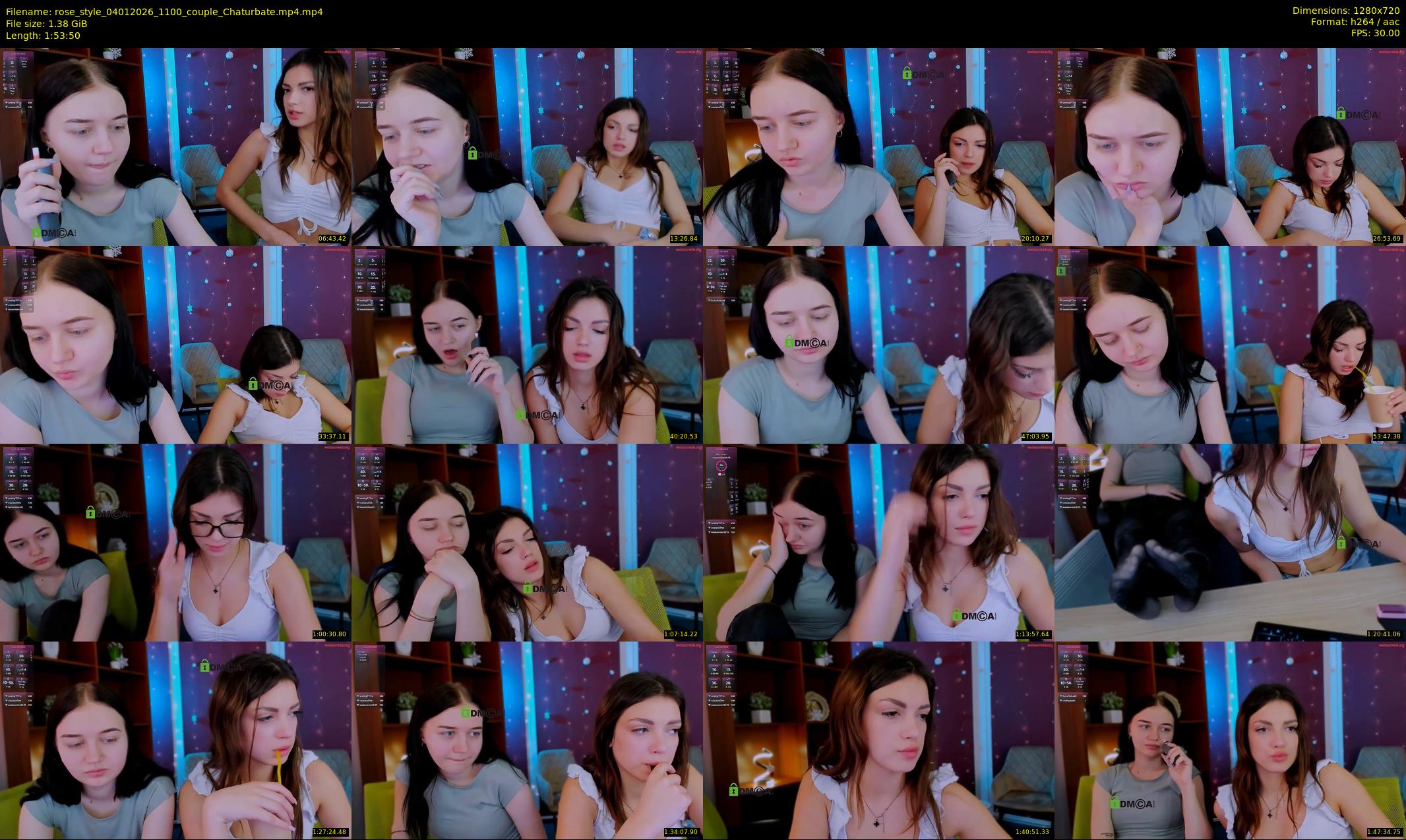 rose_style — 114 minute Chaturbate couple cam show recording, 720p, Jan 4, 2026