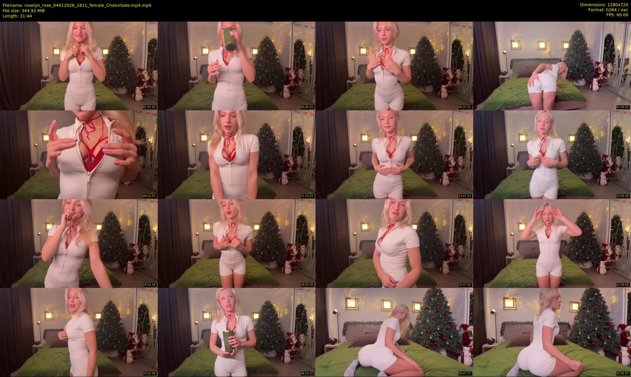 roselyn_rose — 32 minute Chaturbate female cam show recording, 720p, Jan 4, 2026