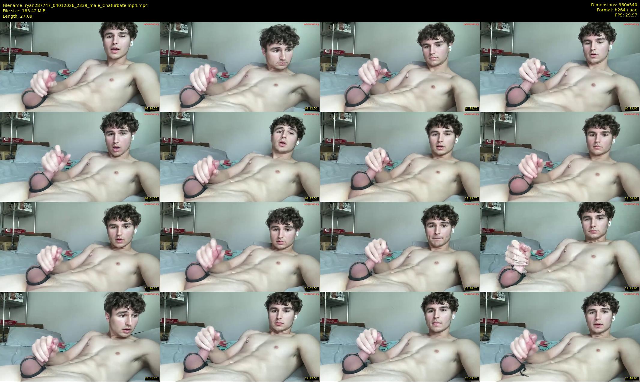 ryan287747 — 28 minute Chaturbate male cam show recording, 480p, Jan 4, 2026