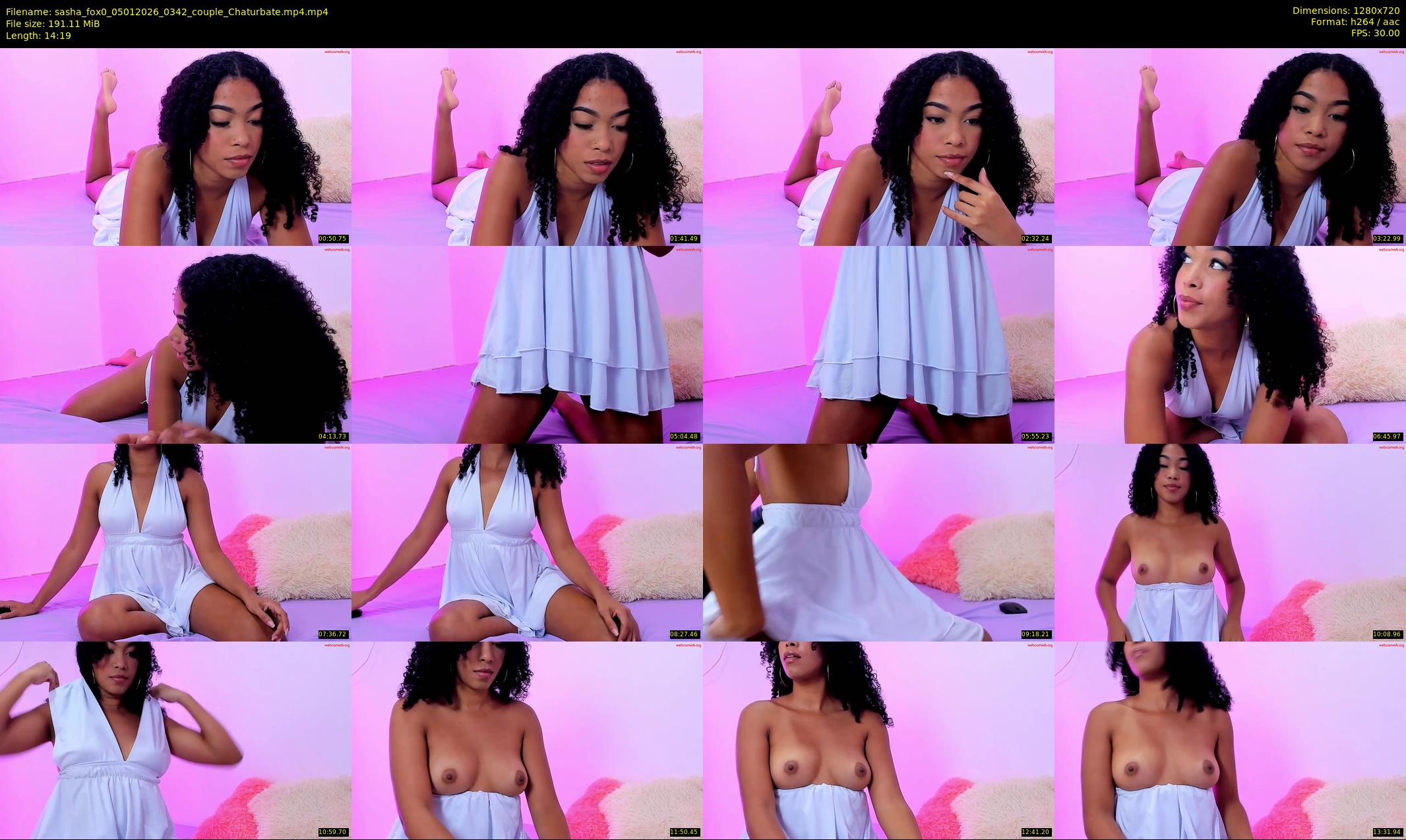 sasha_fox0 — 15 minute Chaturbate couple cam show recording, 720p, Jan 5, 2026