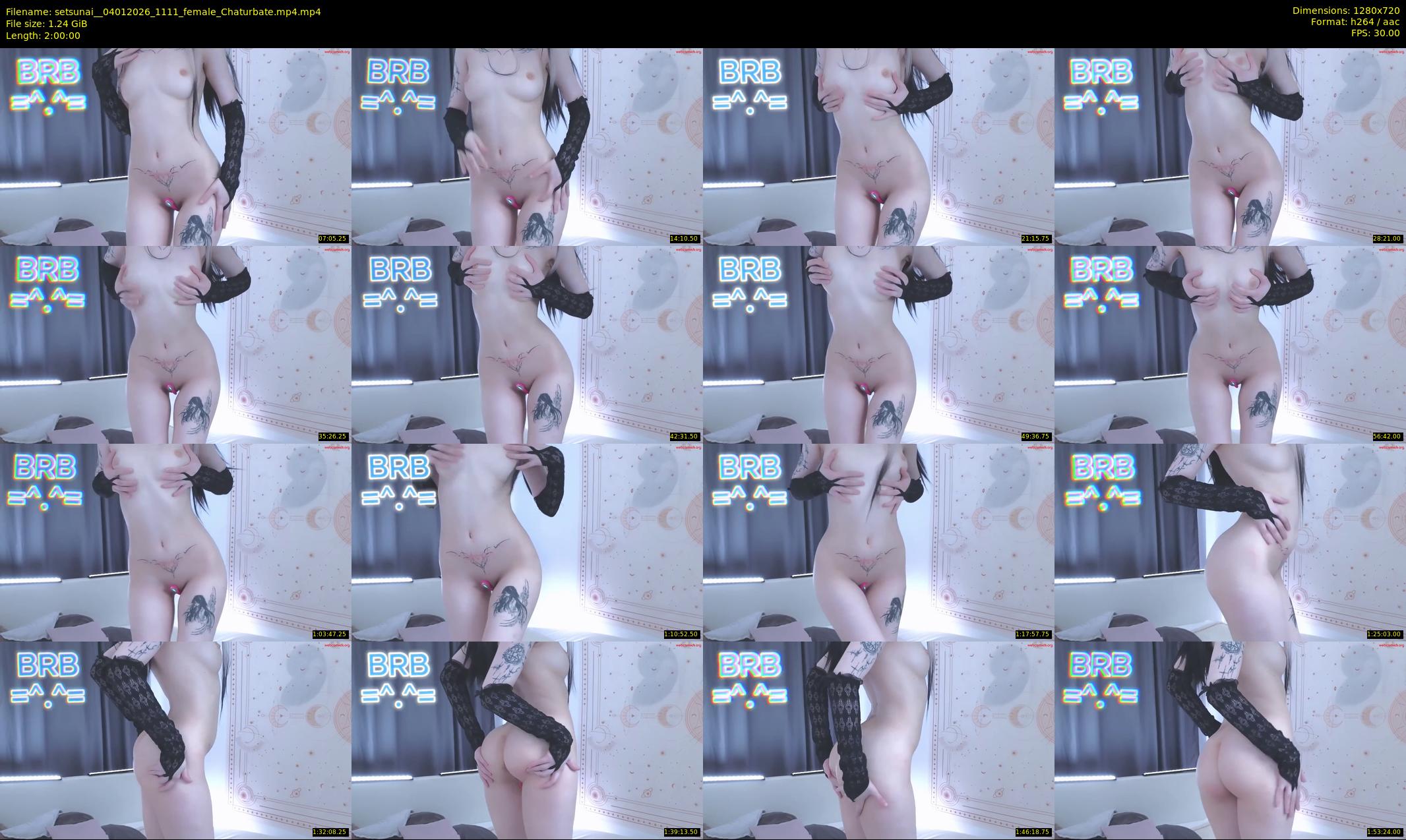 setsunai_ — 120 minute Chaturbate female cam show recording, 720p, Jan 4, 2026