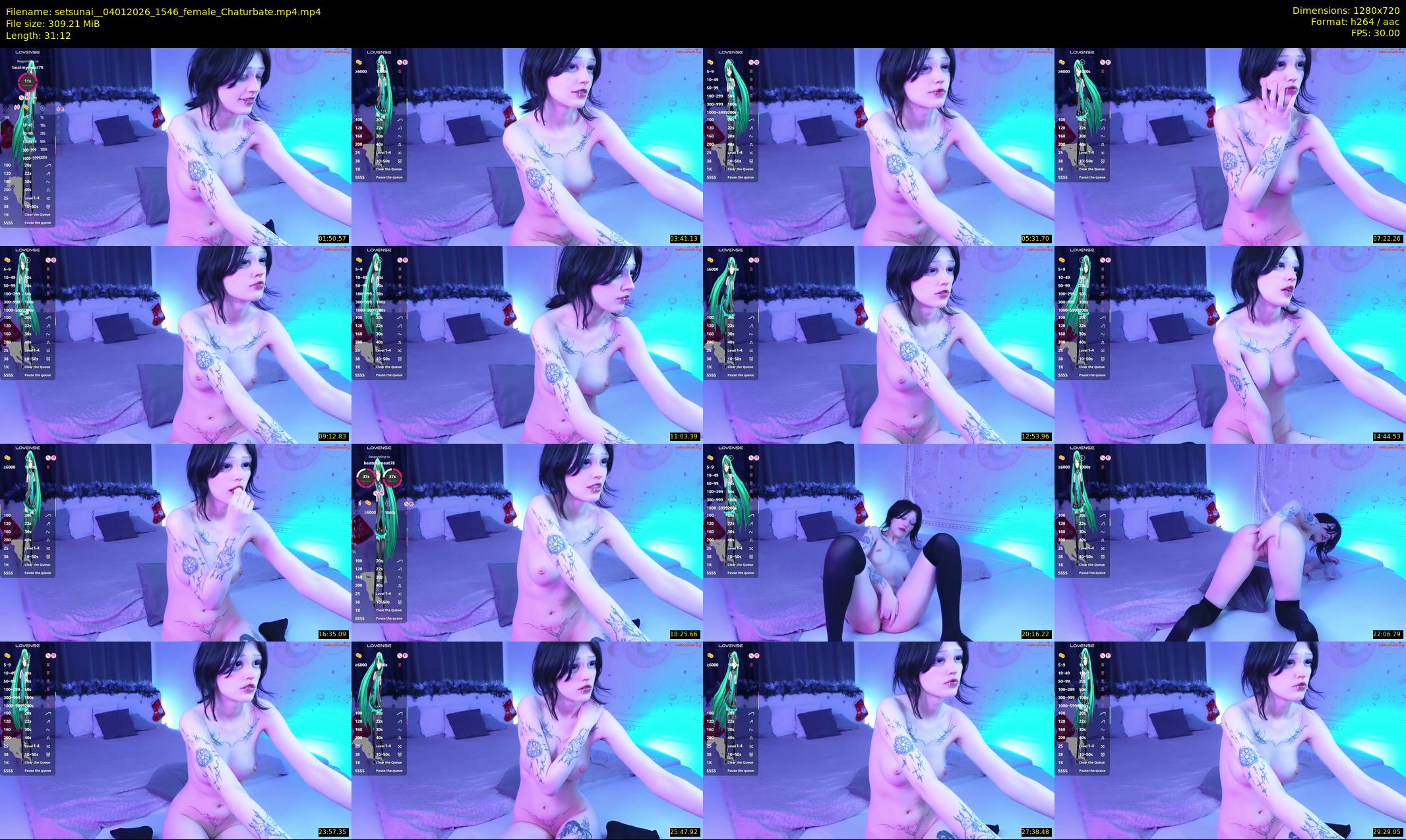setsunai_ — 32 minute Chaturbate female cam show recording, 720p, Jan 4, 2026
