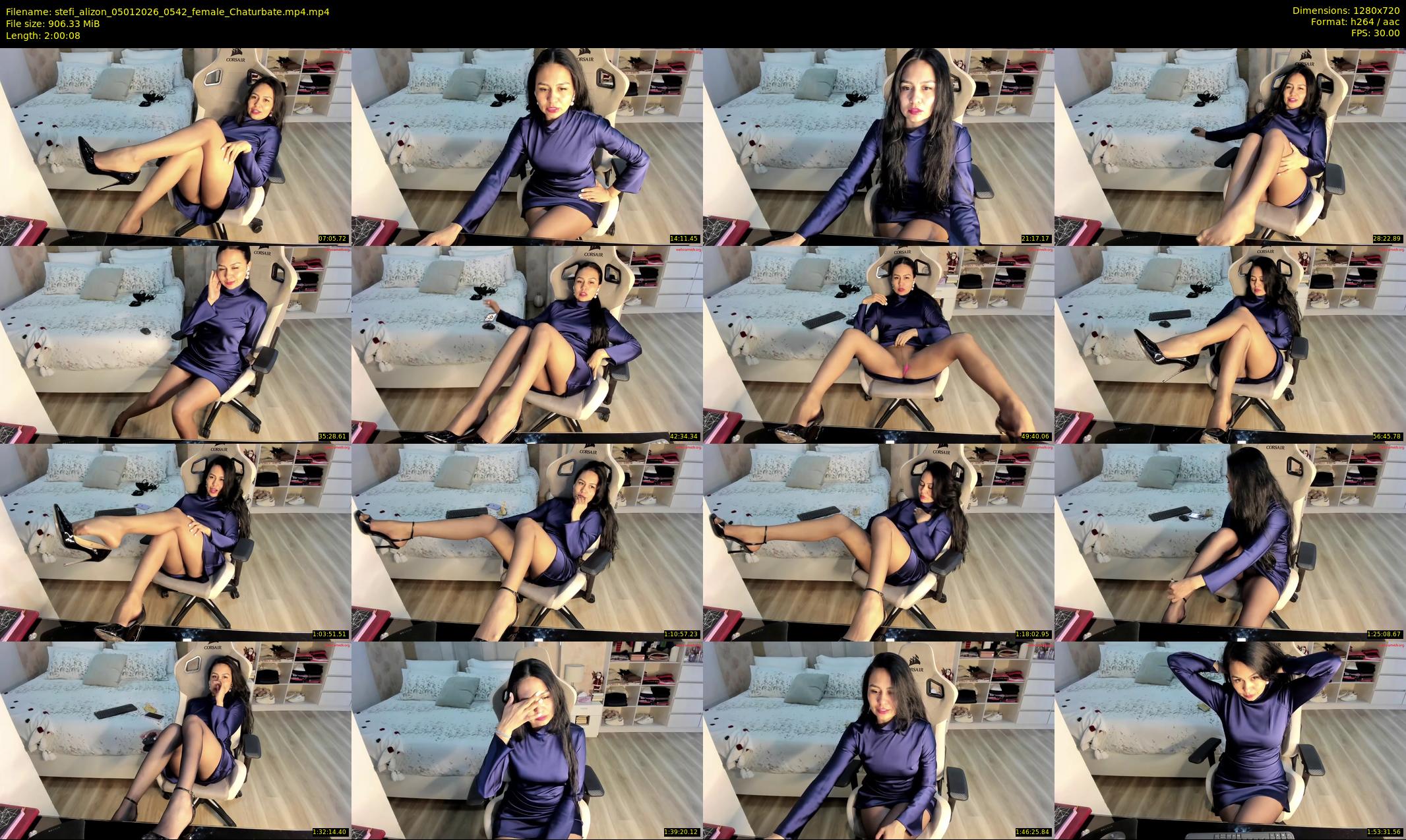 stefi_alizon — 121 minute Chaturbate female cam show recording, 720p, Jan 5, 2026