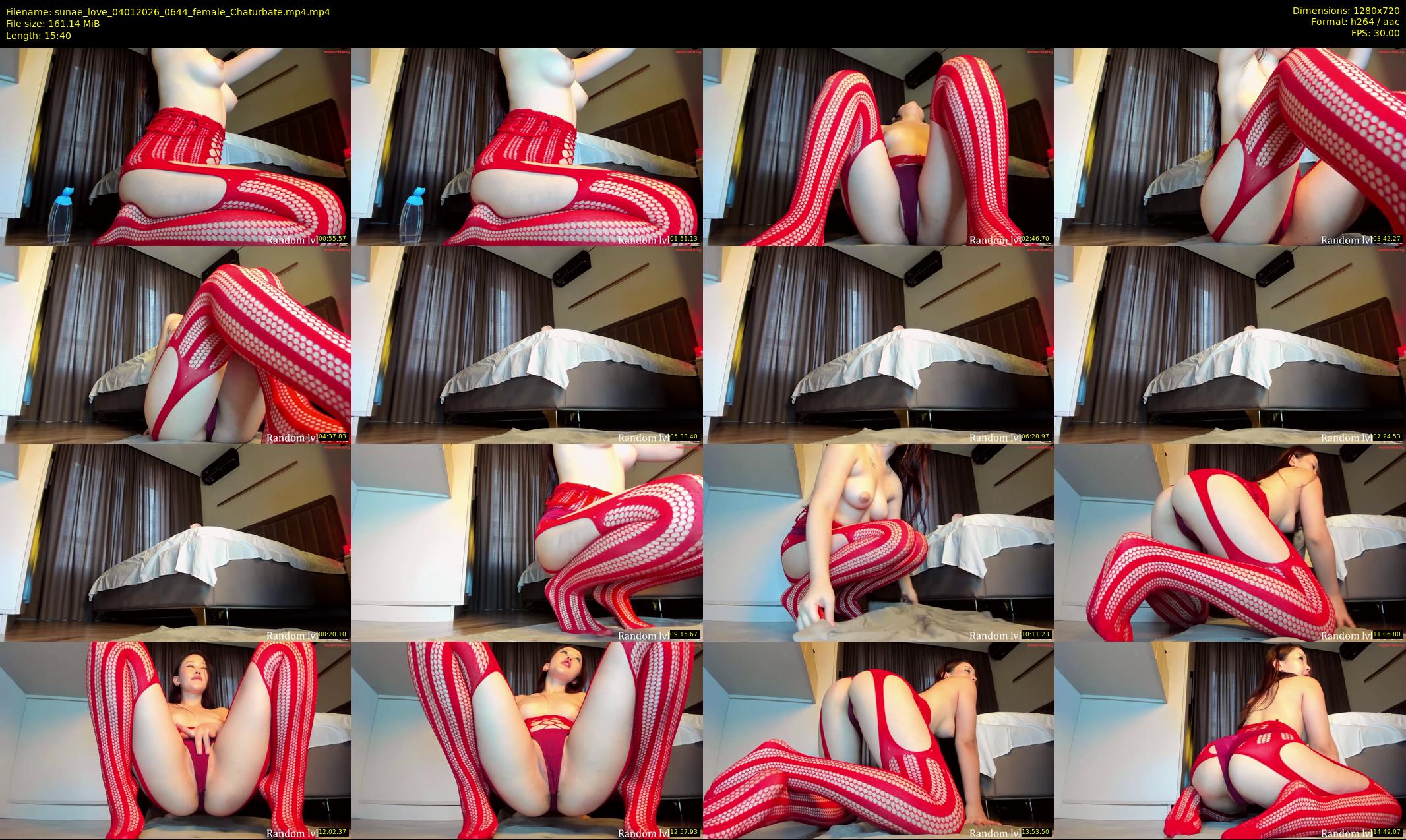 sunae_love — 16 minute Chaturbate female cam show recording, 720p, Jan 4, 2026