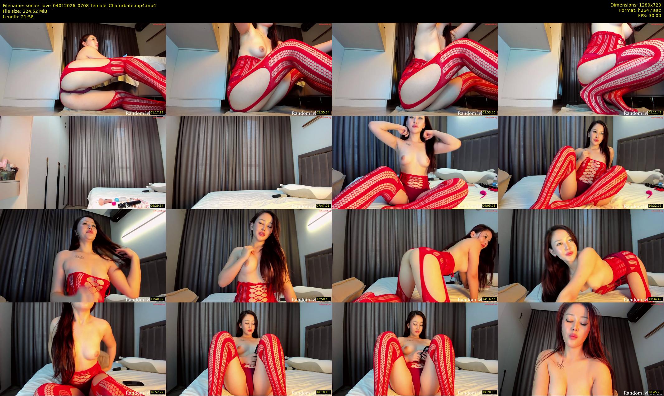 sunae_love — 22 minute Chaturbate female cam show recording, 720p, Jan 4, 2026