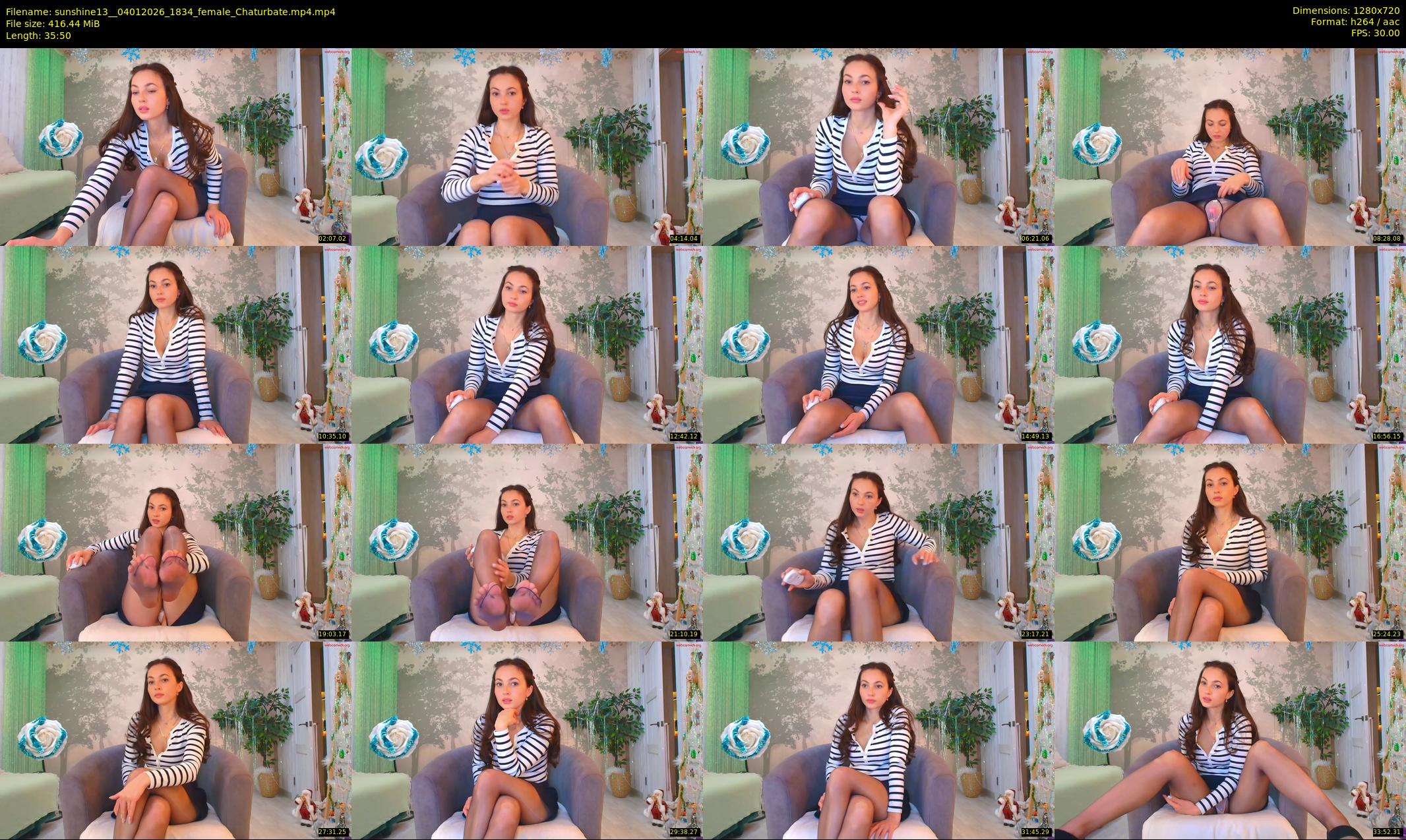sunshine13_ — 36 minute Chaturbate female cam show recording, 720p, Jan 4, 2026