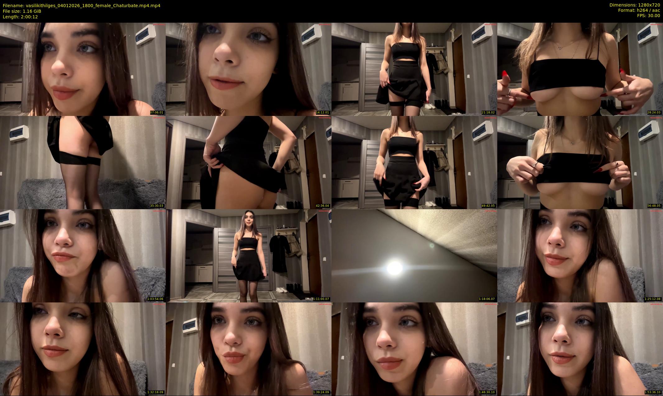 vasilikithilges — 121 minute Chaturbate female cam show recording, 720p, Jan 4, 2026