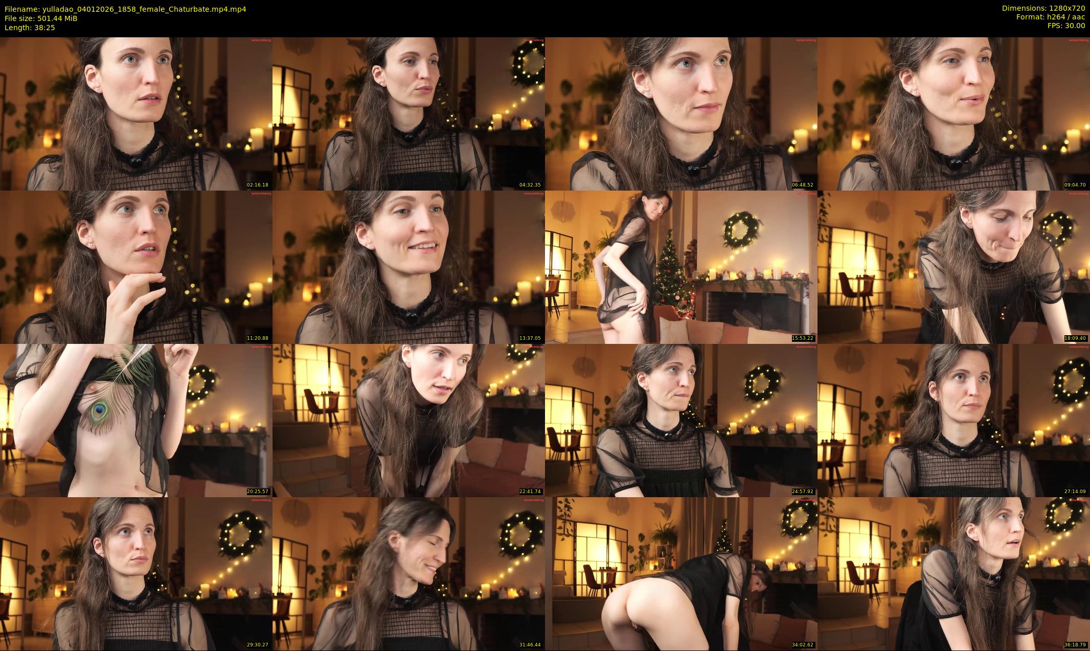 yulladao — 39 minute Chaturbate female cam show recording, 720p, Jan 4, 2026