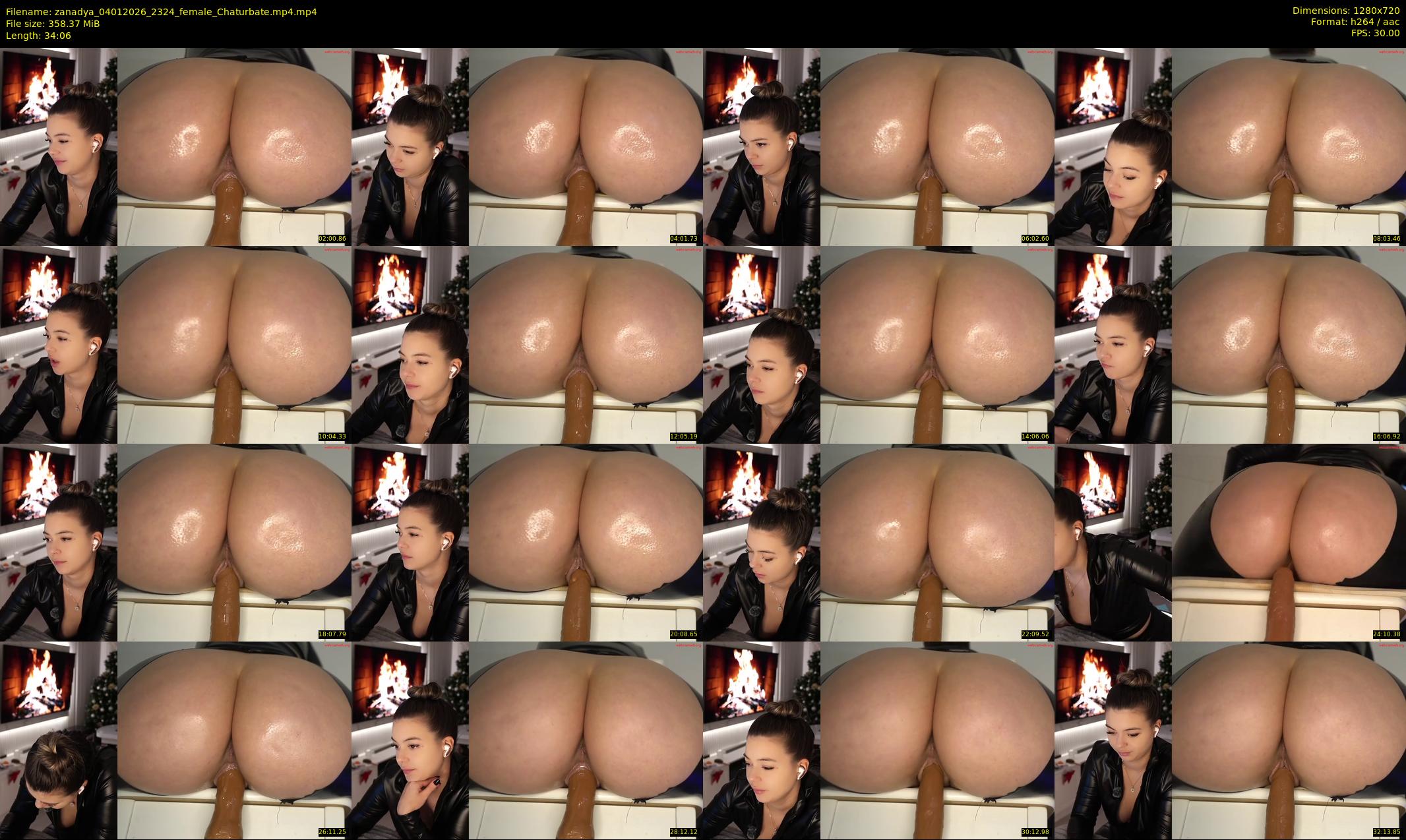 zanadya — 35 minute Chaturbate female cam show recording, 720p, Jan 4, 2026