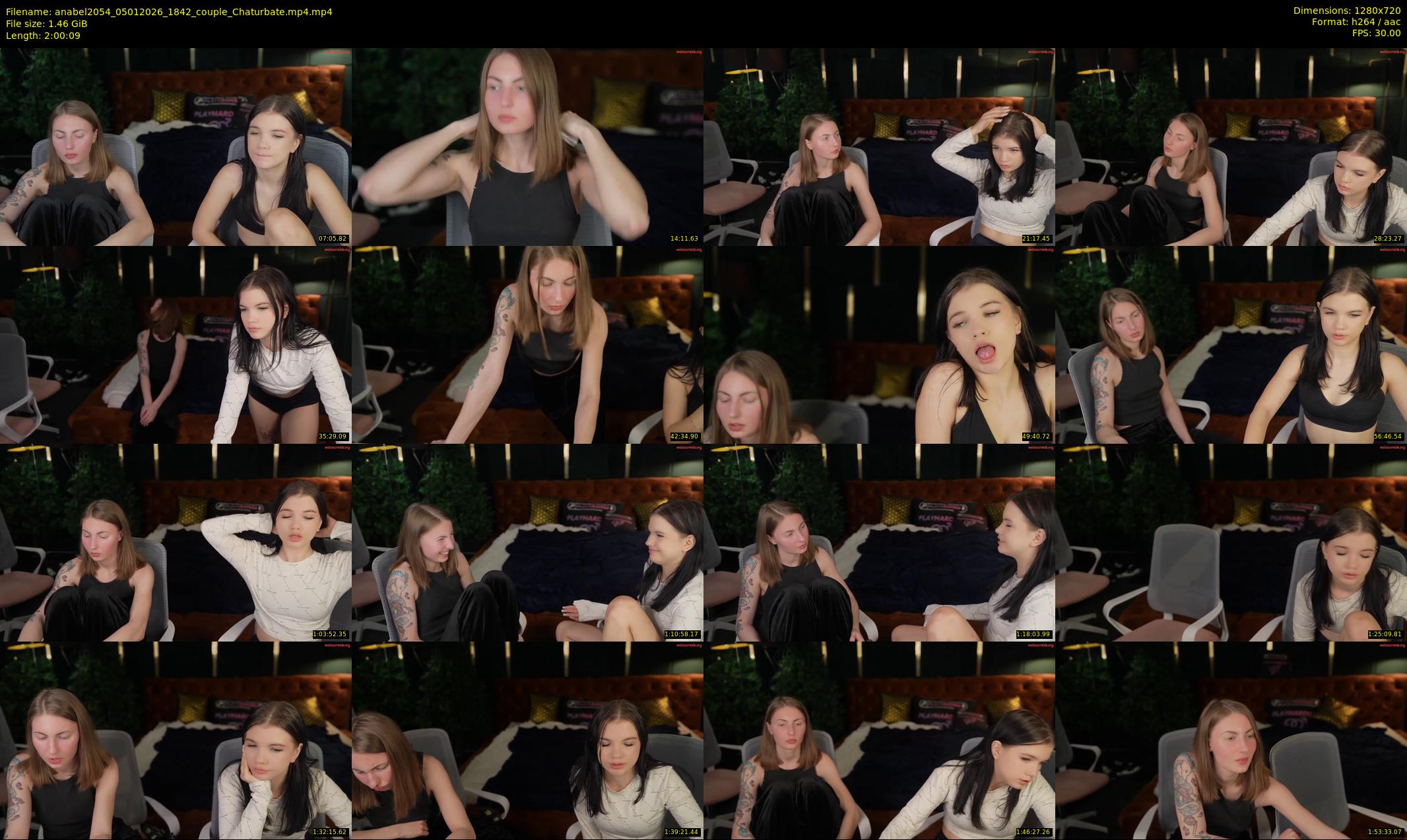 anabel2054 — 121 minute Chaturbate female cam show recording, 720p, Jan 5, 2026