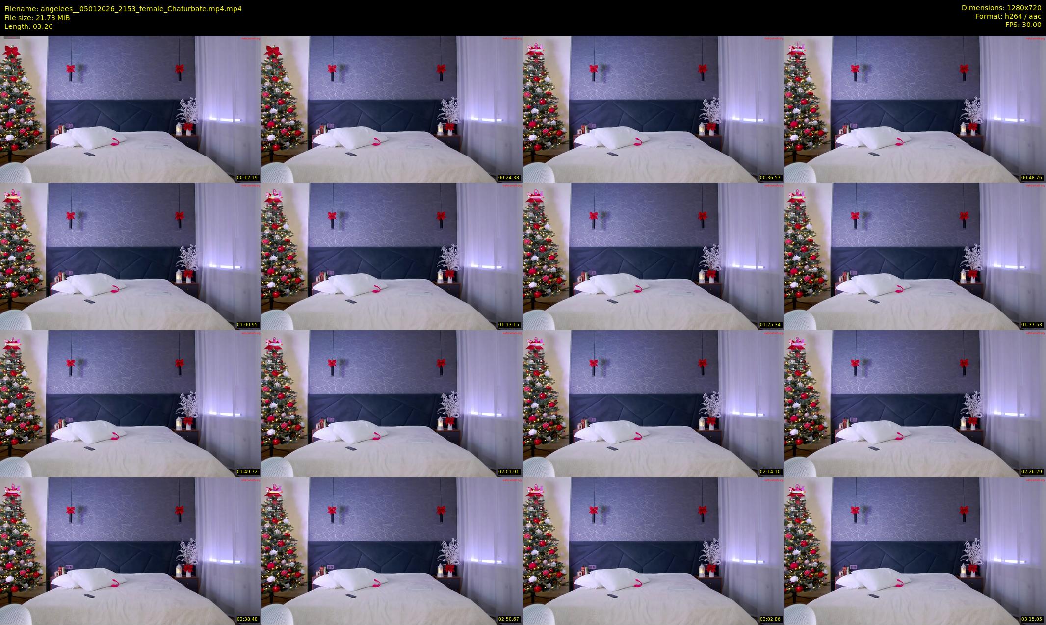 angelees_ — 4 minute Chaturbate female cam show recording, 720p, Jan 5, 2026