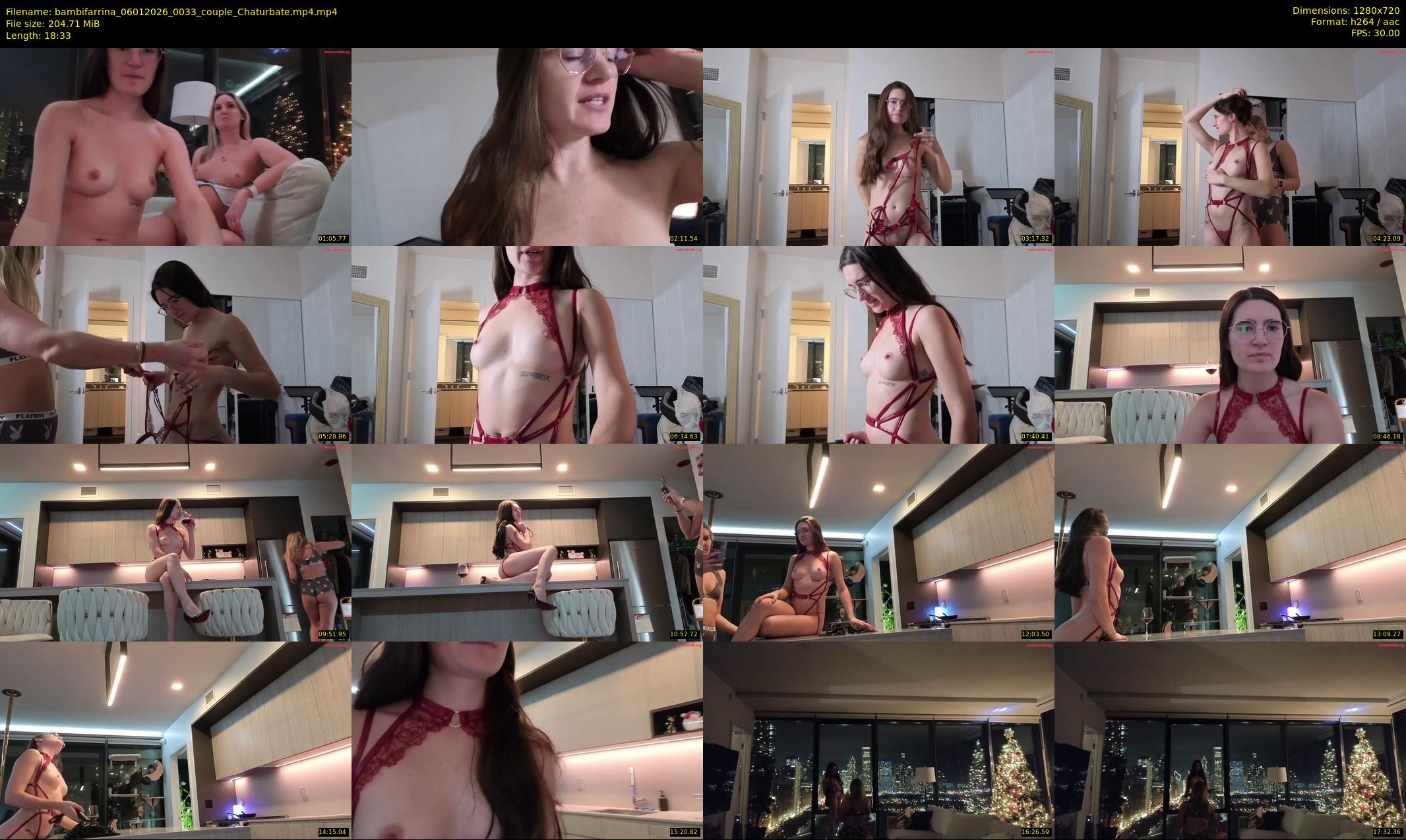 bambifarrina — 19 minute Chaturbate couple cam show recording, 720p, Jan 6, 2026