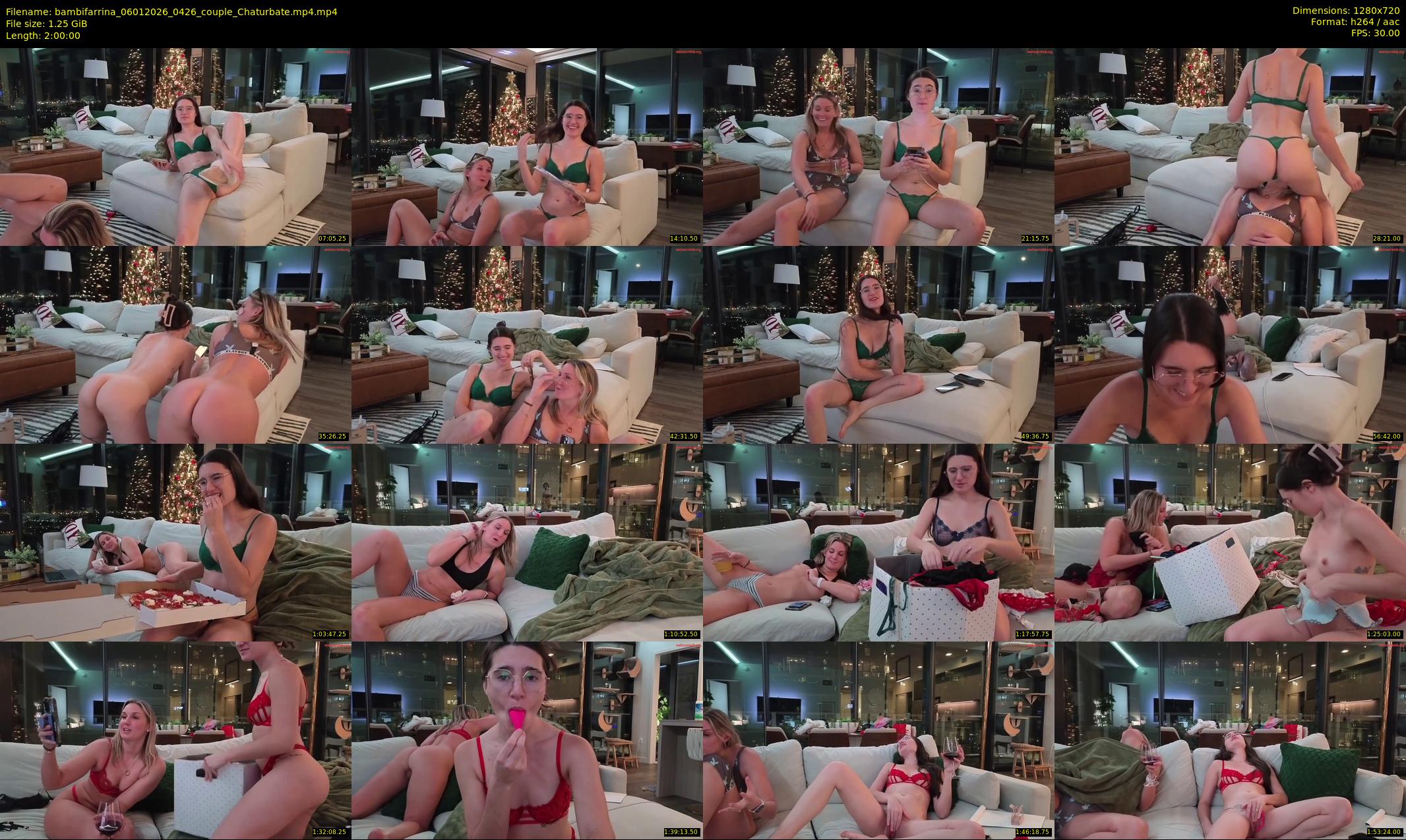 bambifarrina — 120 minute Chaturbate couple cam show recording, 720p, Jan 6, 2026
