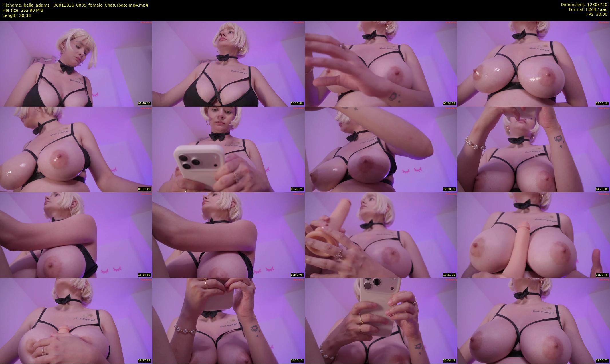 bella_adams_ — 31 minute Chaturbate female cam show recording, 720p, Jan 6, 2026