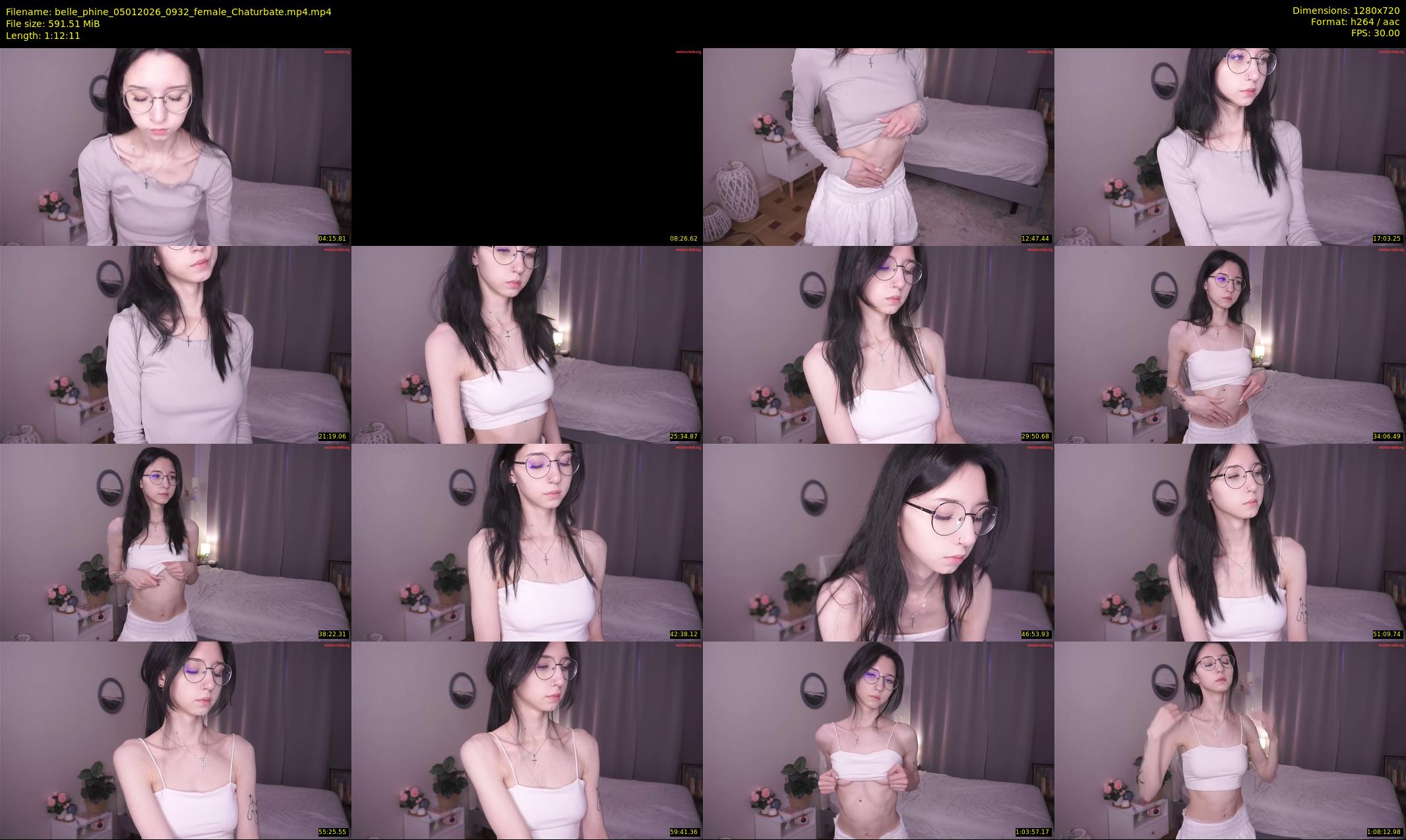 belle_phine — 73 minute Chaturbate female cam show recording, 720p, Jan 5, 2026