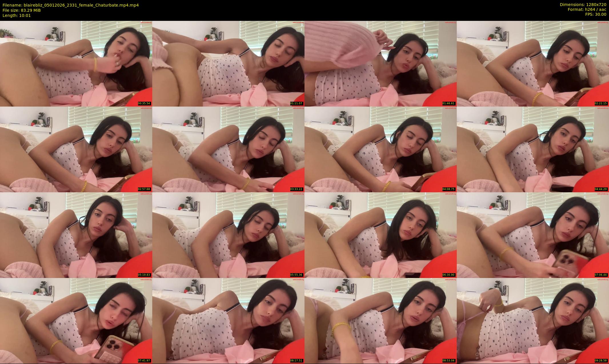 blairebliz — 11 minute Chaturbate female cam show recording, 720p, Jan 5, 2026
