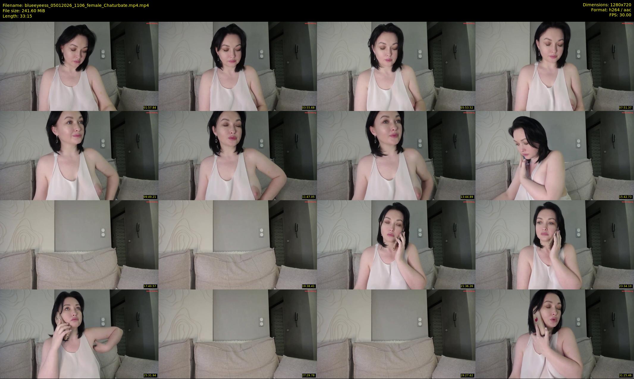blueeyeess — 34 minute Chaturbate female cam show recording, 720p, Jan 5, 2026
