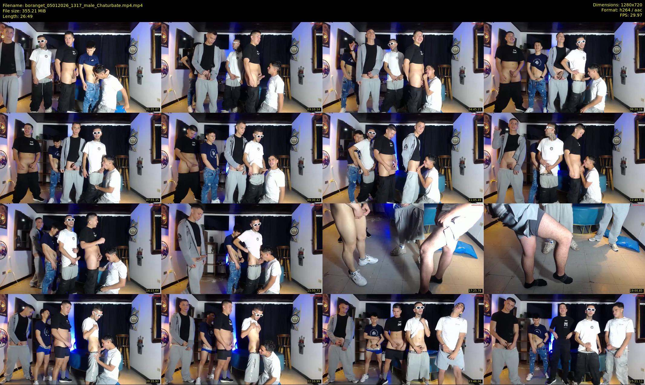 boranget — 27 minute Chaturbate male cam show recording, 720p, Jan 5, 2026