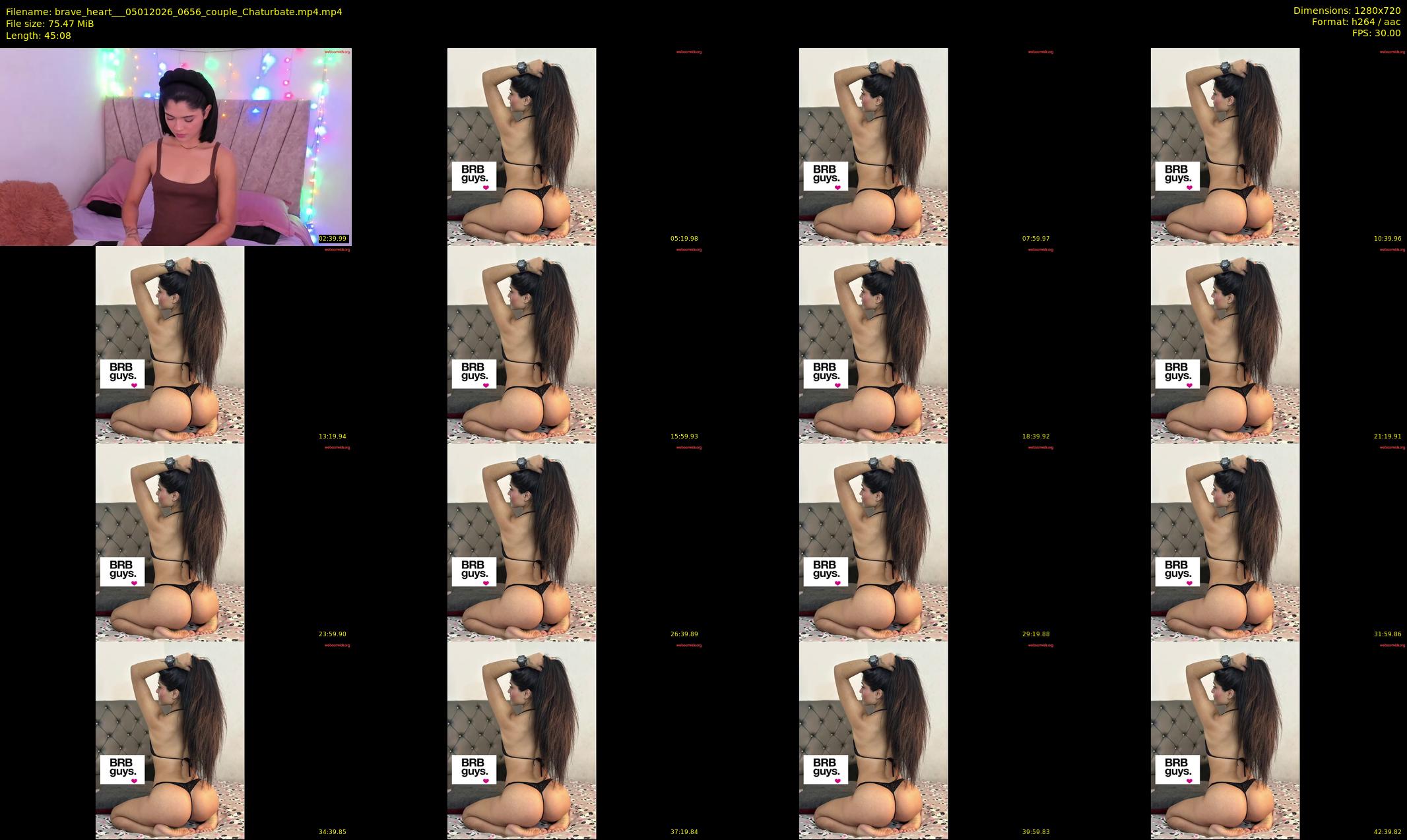 brave_heart__ — 46 minute Chaturbate couple cam show recording, 720p, Jan 5, 2026