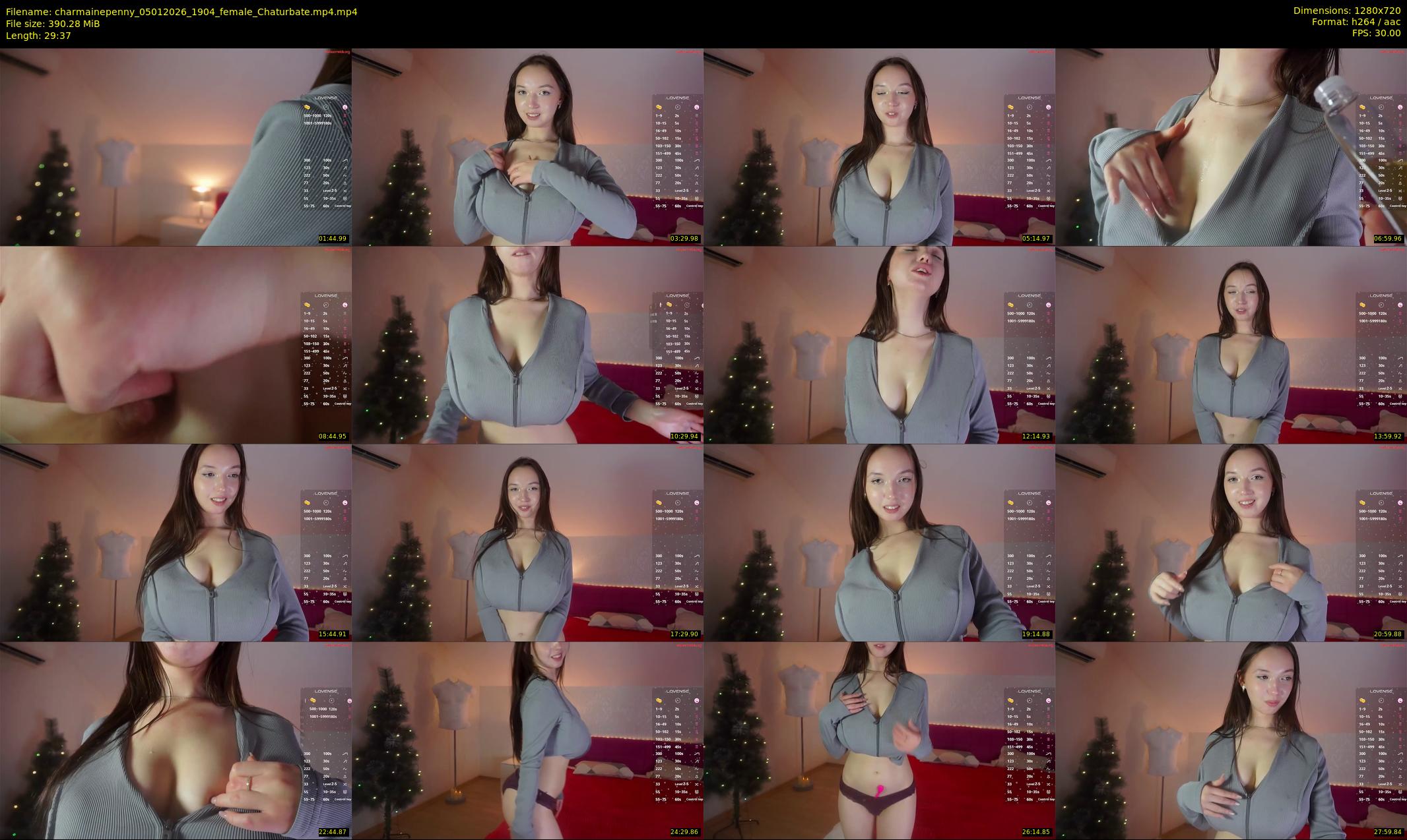 charmainepenny — 30 minute Chaturbate female cam show recording, 720p, Jan 5, 2026