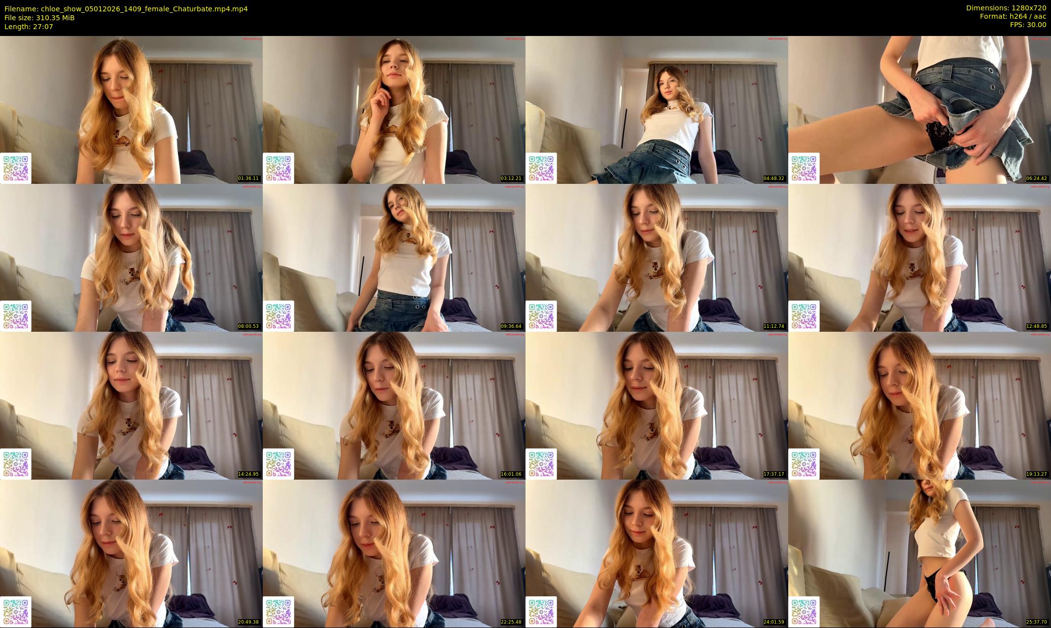chloe_show — 28 minute Chaturbate female cam show recording, 720p, Jan 5, 2026