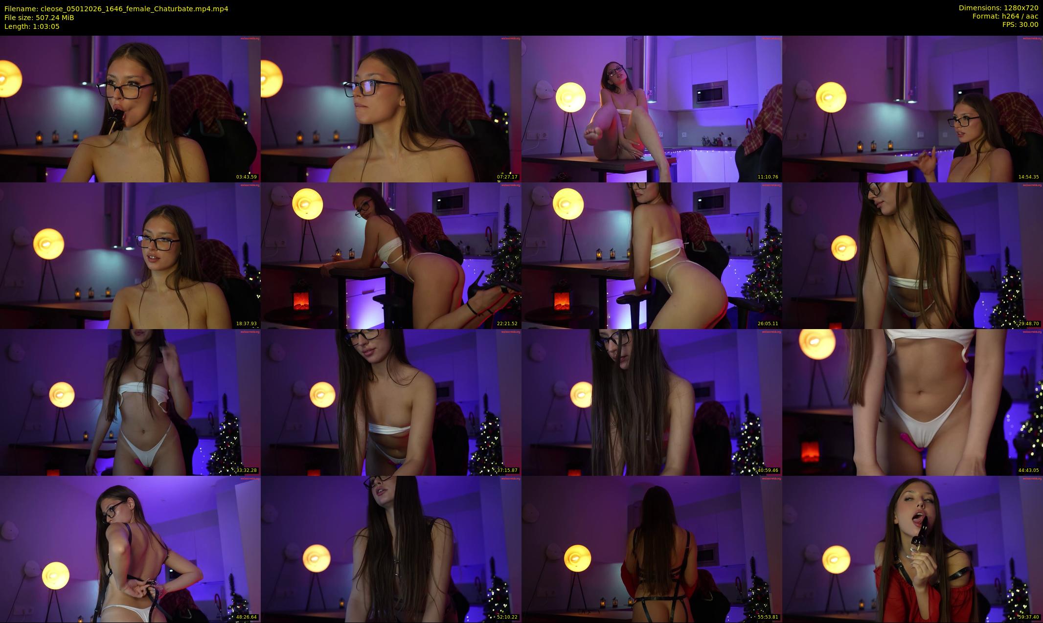 cleose — 64 minute Chaturbate female cam show recording, 720p, Jan 5, 2026