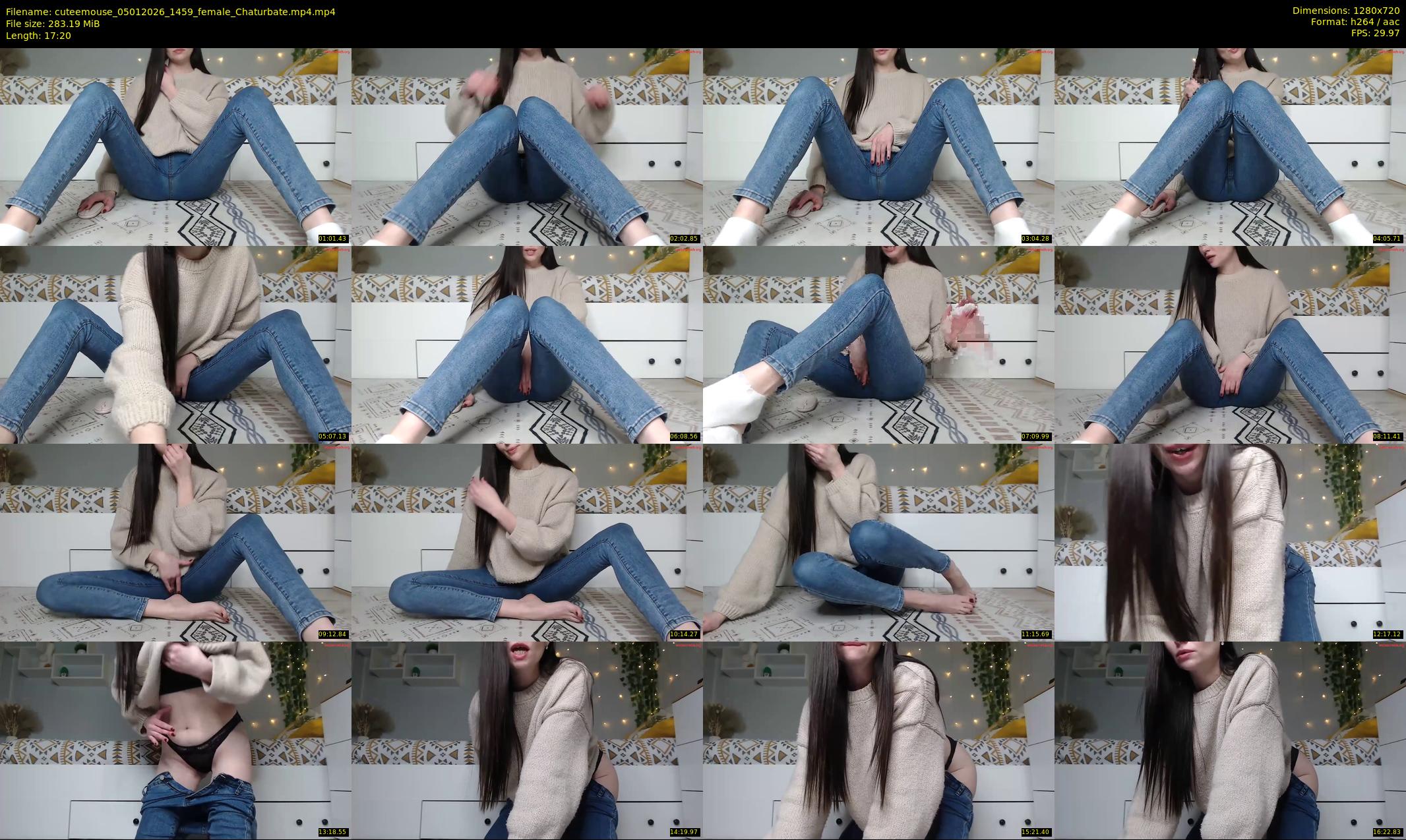 cuteemouse — 18 minute Chaturbate female cam show recording, 720p, Jan 5, 2026