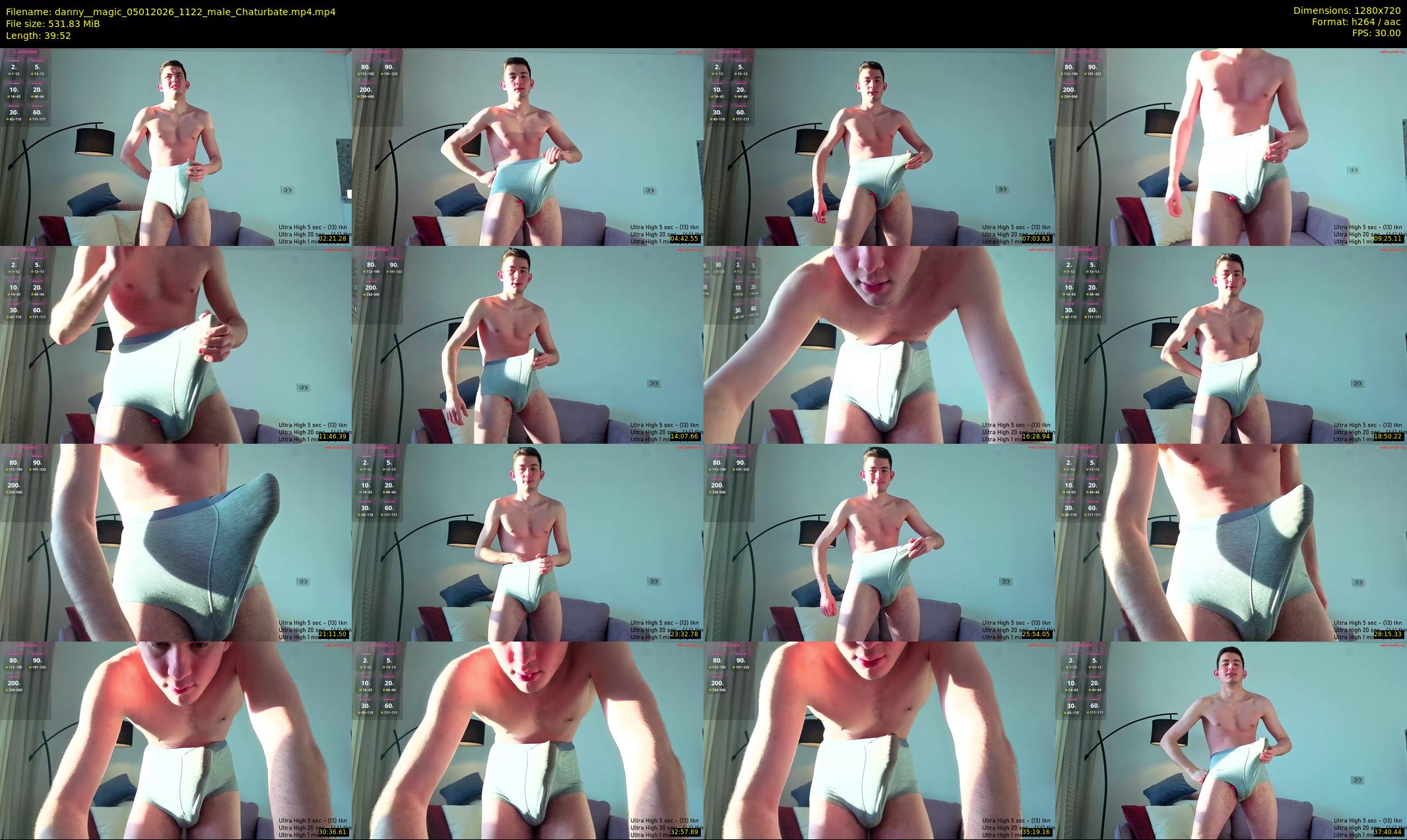 danny__magic — 40 minute Chaturbate male cam show recording, 720p, Jan 5, 2026