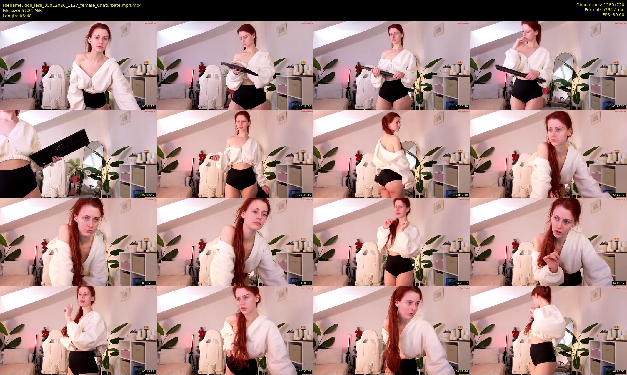 doll_lesli — 7 minute Chaturbate female cam show recording, 720p, Jan 5, 2026