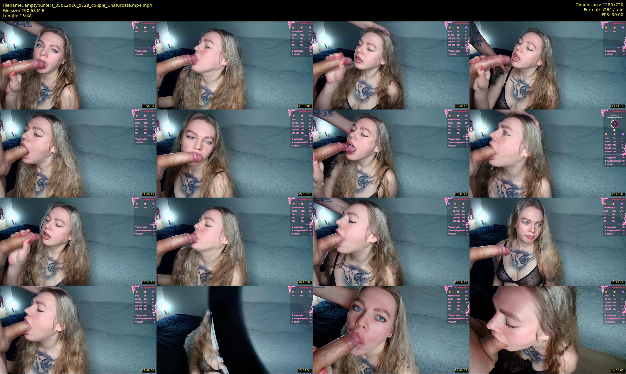 emptyhunters — 16 minute Chaturbate couple cam show recording, 720p, Jan 5, 2026