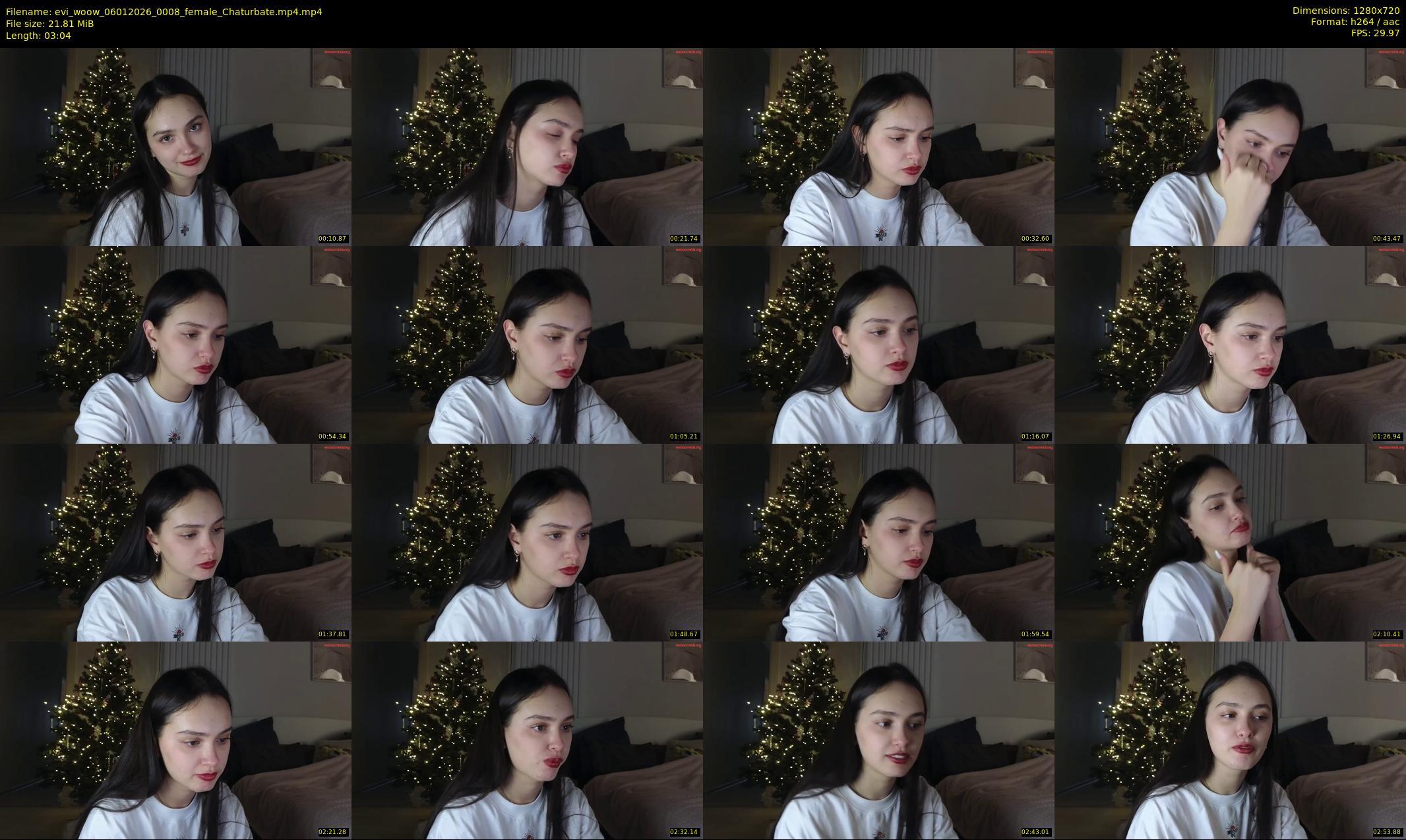evi_woow — 4 minute Chaturbate female cam show recording, 720p, Jan 6, 2026