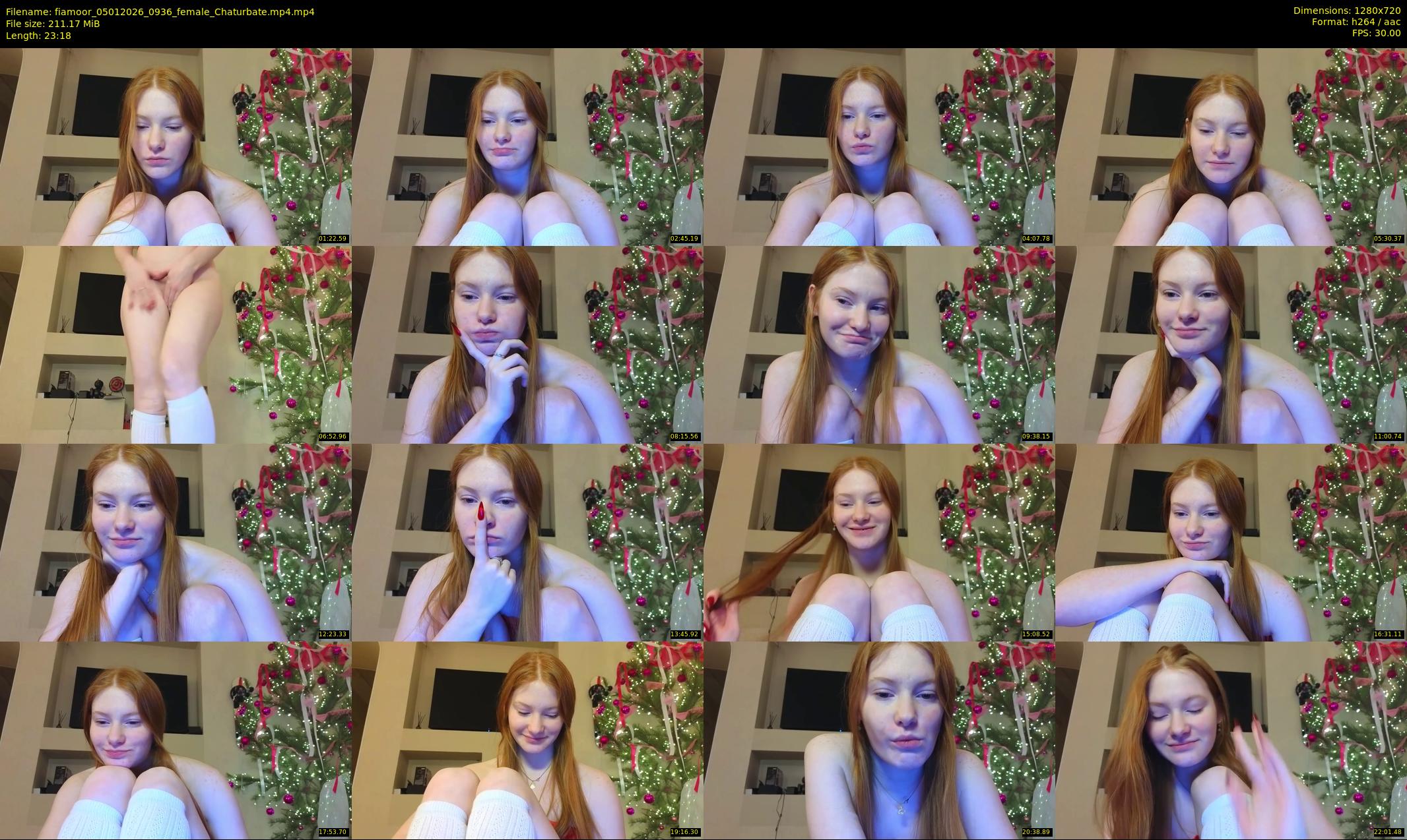 fiamoor — 24 minute Chaturbate female cam show recording, 720p, Jan 5, 2026