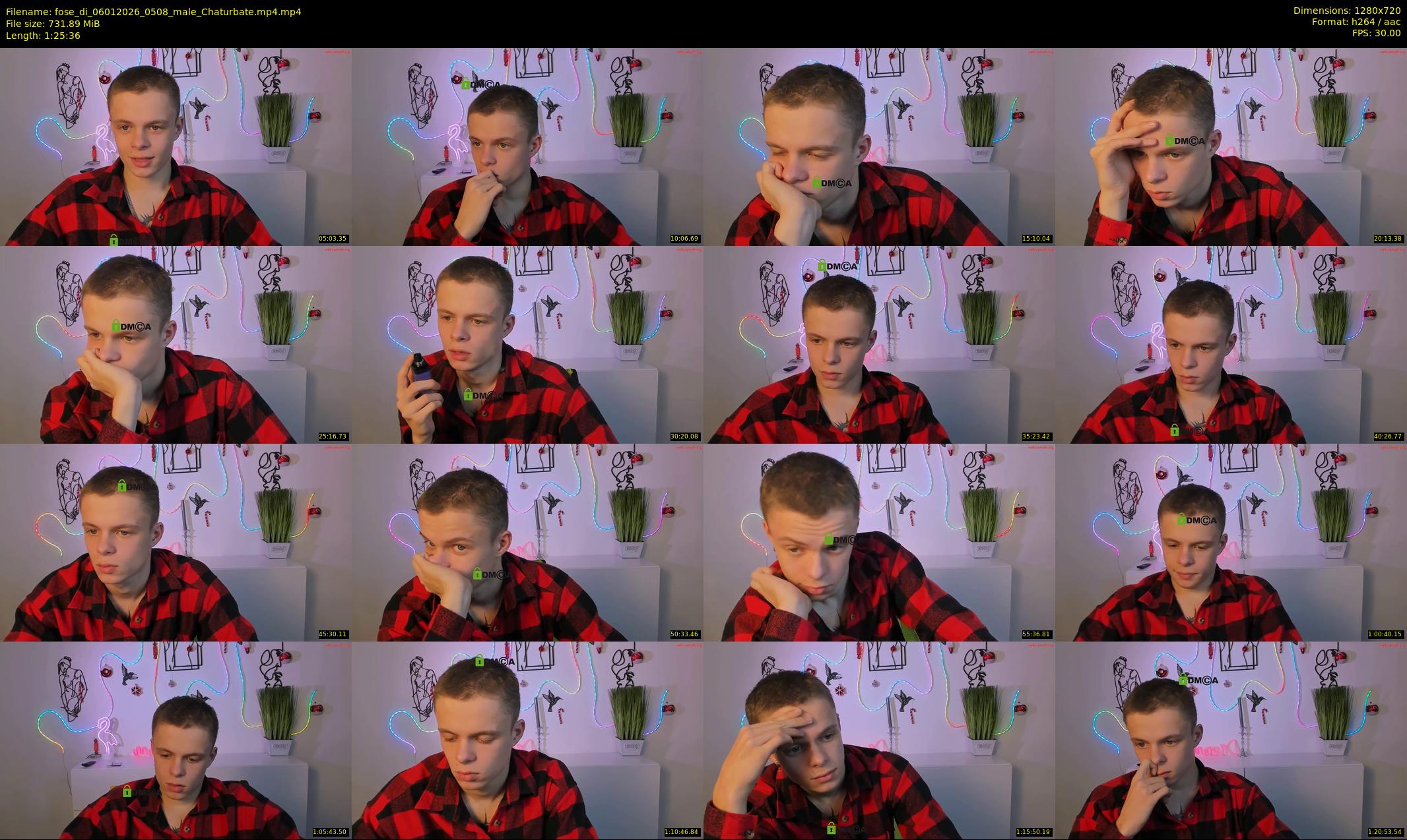 fose_di — 86 minute Chaturbate male cam show recording, 720p, Jan 6, 2026