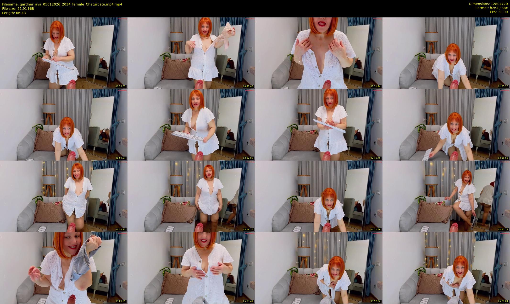 gardner_ava — 7 minute Chaturbate female cam show recording, 720p, Jan 5, 2026