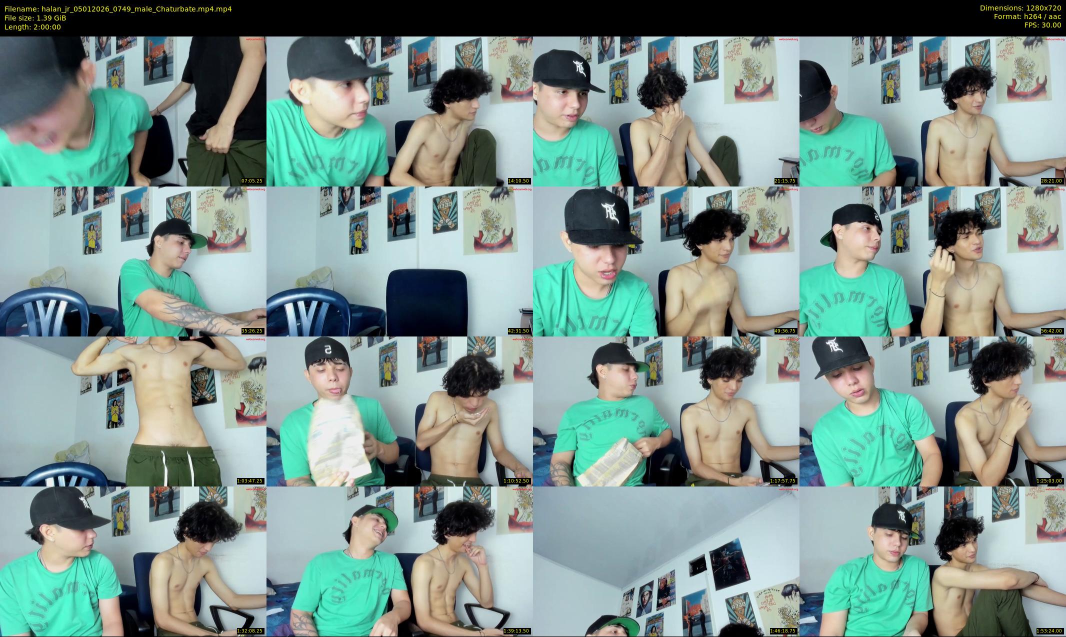halan_jr — 120 minute Chaturbate male cam show recording, 720p, Jan 5, 2026