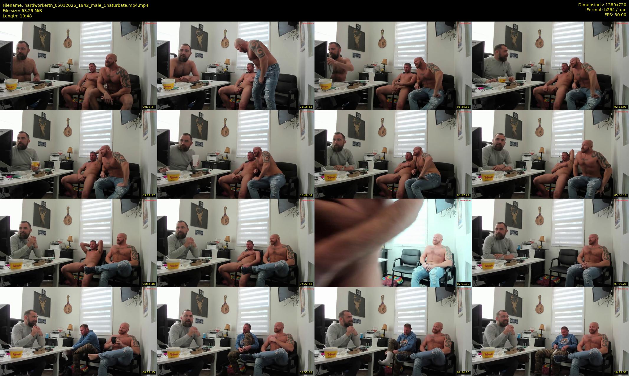hardworkertn — 11 minute Chaturbate male cam show recording, 720p, Jan 5, 2026