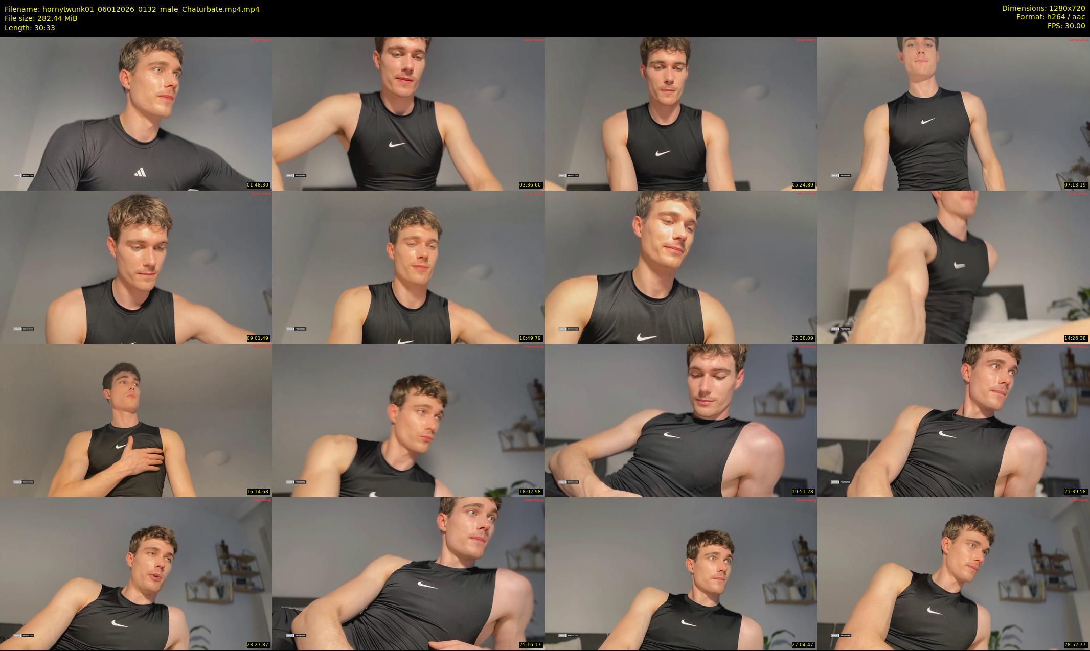 hornytwunk01 — 31 minute Chaturbate male cam show recording, 720p, Jan 6, 2026