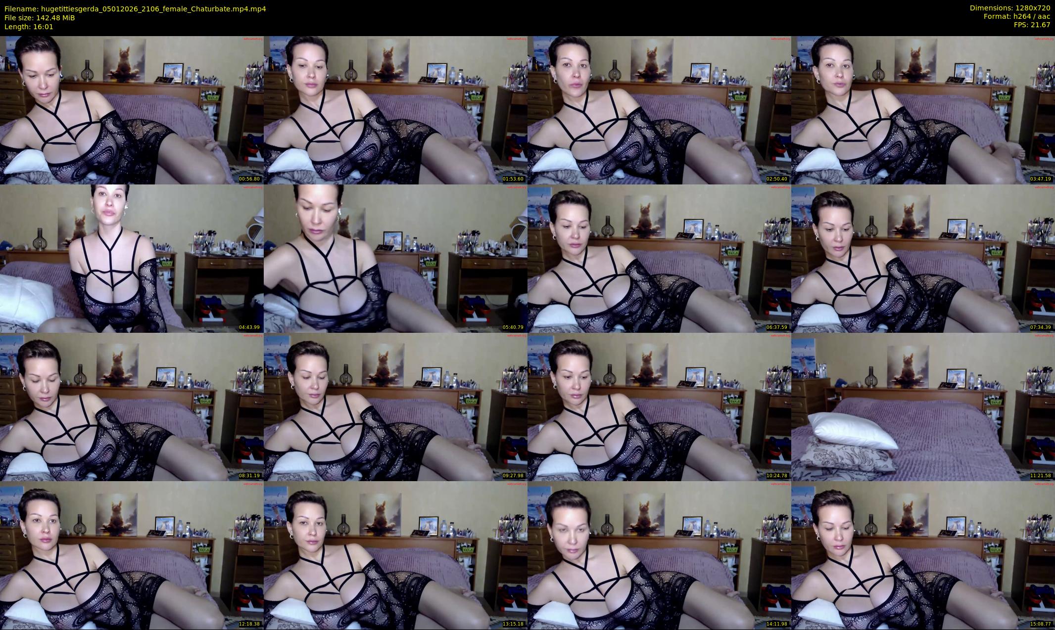 hugetittiesgerda — 17 minute Chaturbate female cam show recording, 720p, Jan 5, 2026