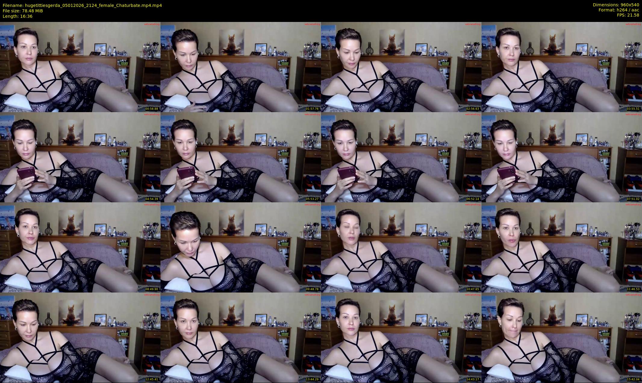 hugetittiesgerda — 17 minute Chaturbate female cam show recording, 480p, Jan 5, 2026