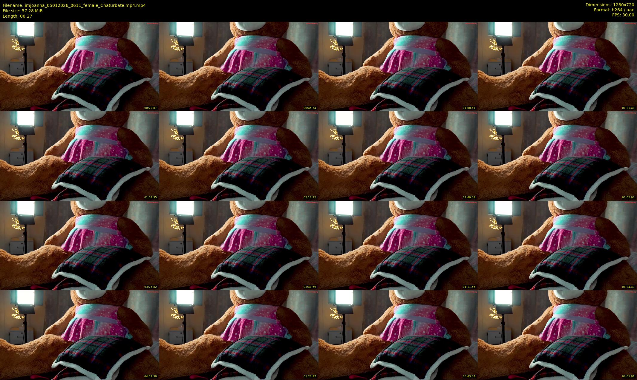 imjoanna — 7 minute Chaturbate female cam show recording, 720p, Jan 5, 2026