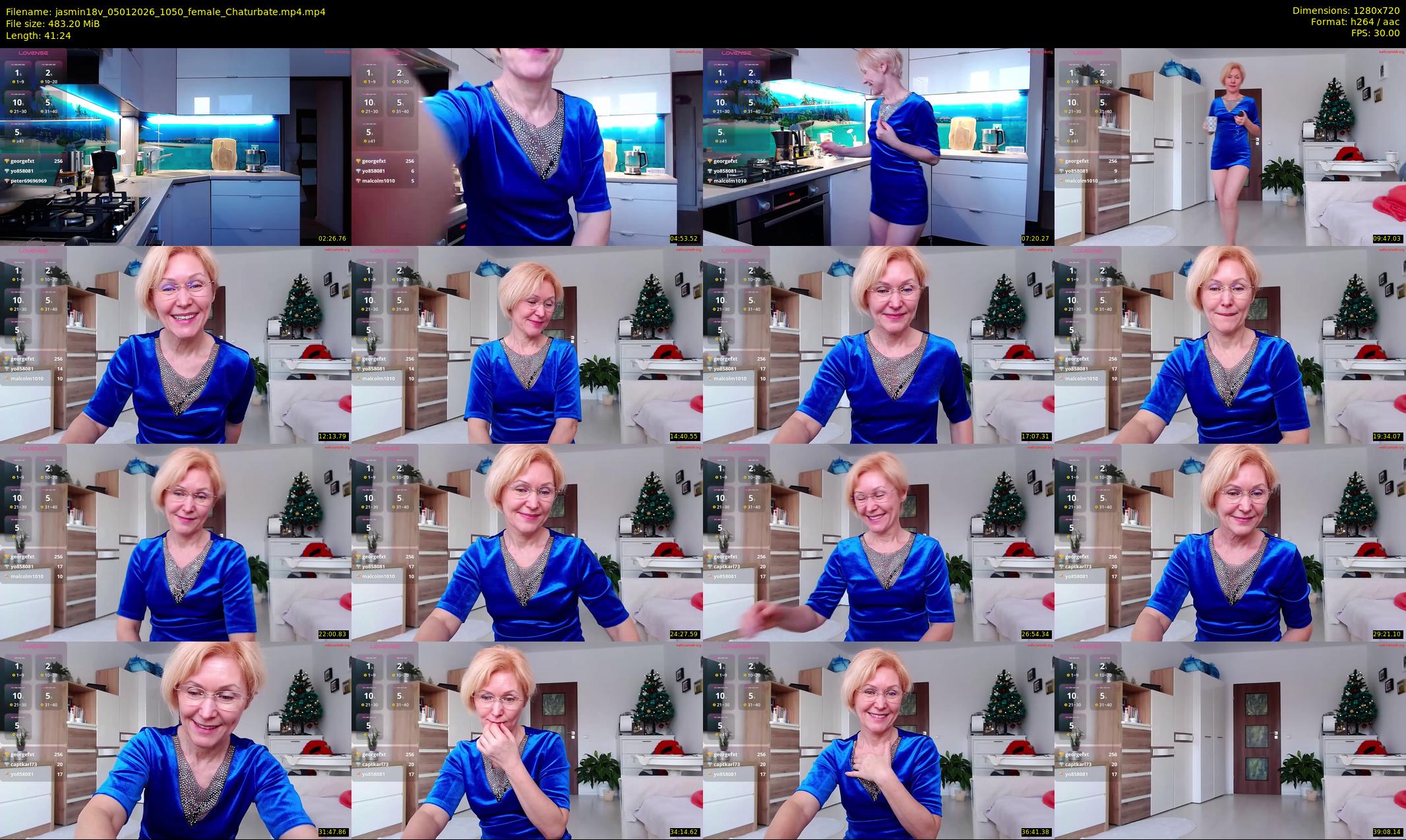 jasmin18v — 42 minute Chaturbate female cam show recording, 720p, Jan 5, 2026