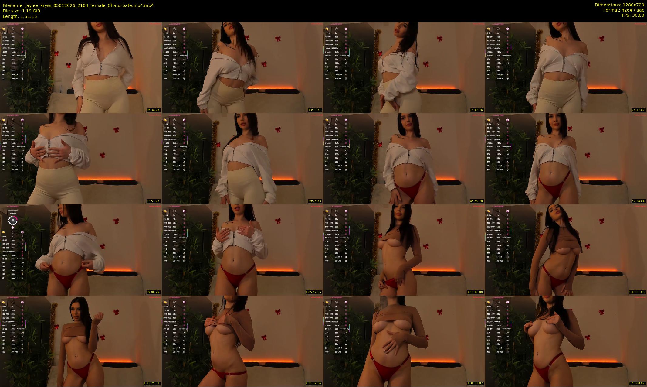 jaylee_kryss — 112 minute Chaturbate female cam show recording, 720p, Jan 5, 2026