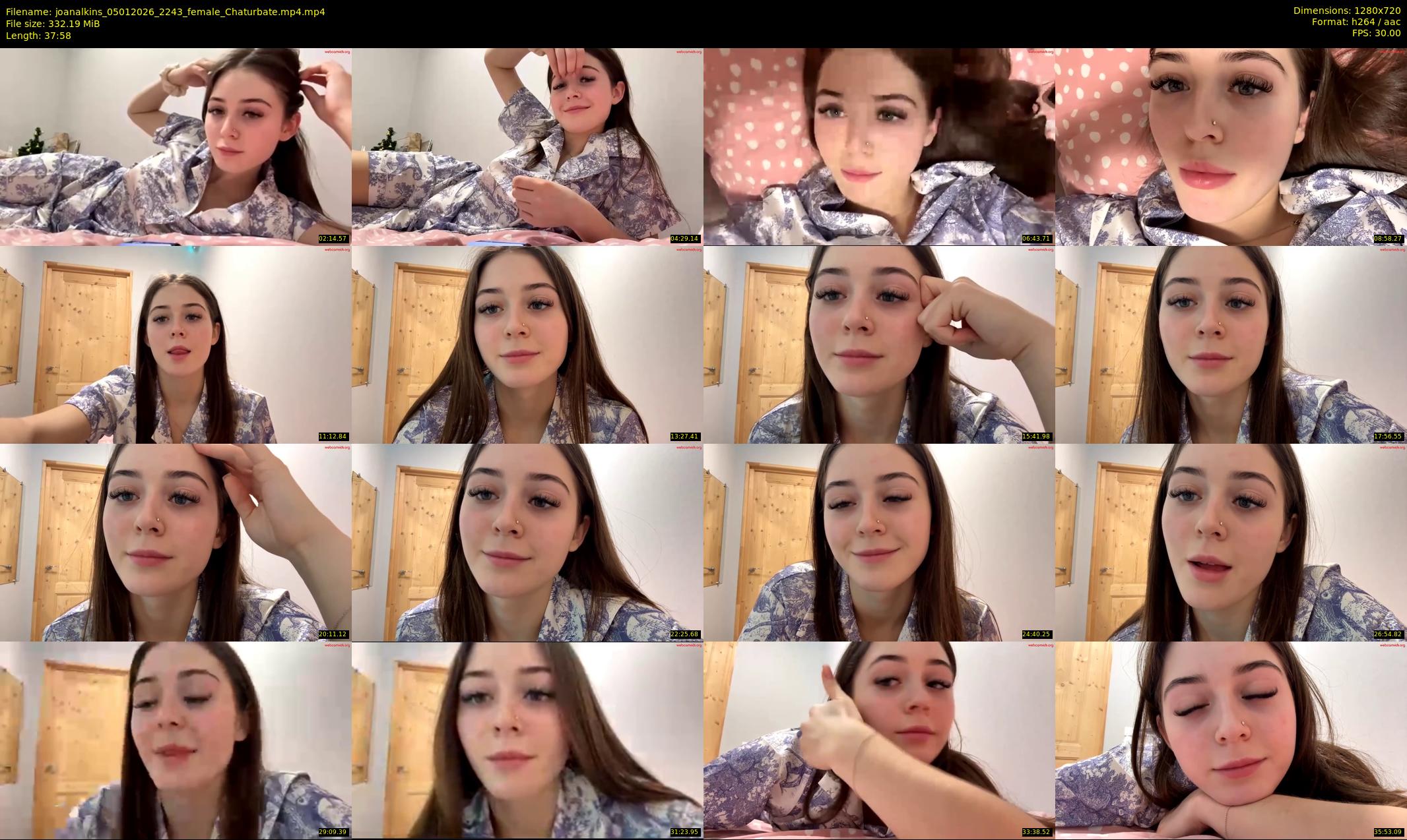 joanalkins — 38 minute Chaturbate female cam show recording, 720p, Jan 5, 2026