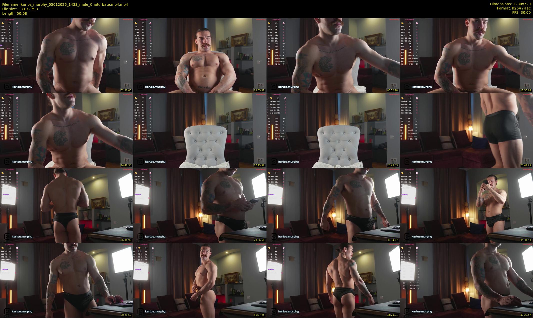 karlos_murphy — 51 minute Chaturbate male cam show recording, 720p, Jan 5, 2026