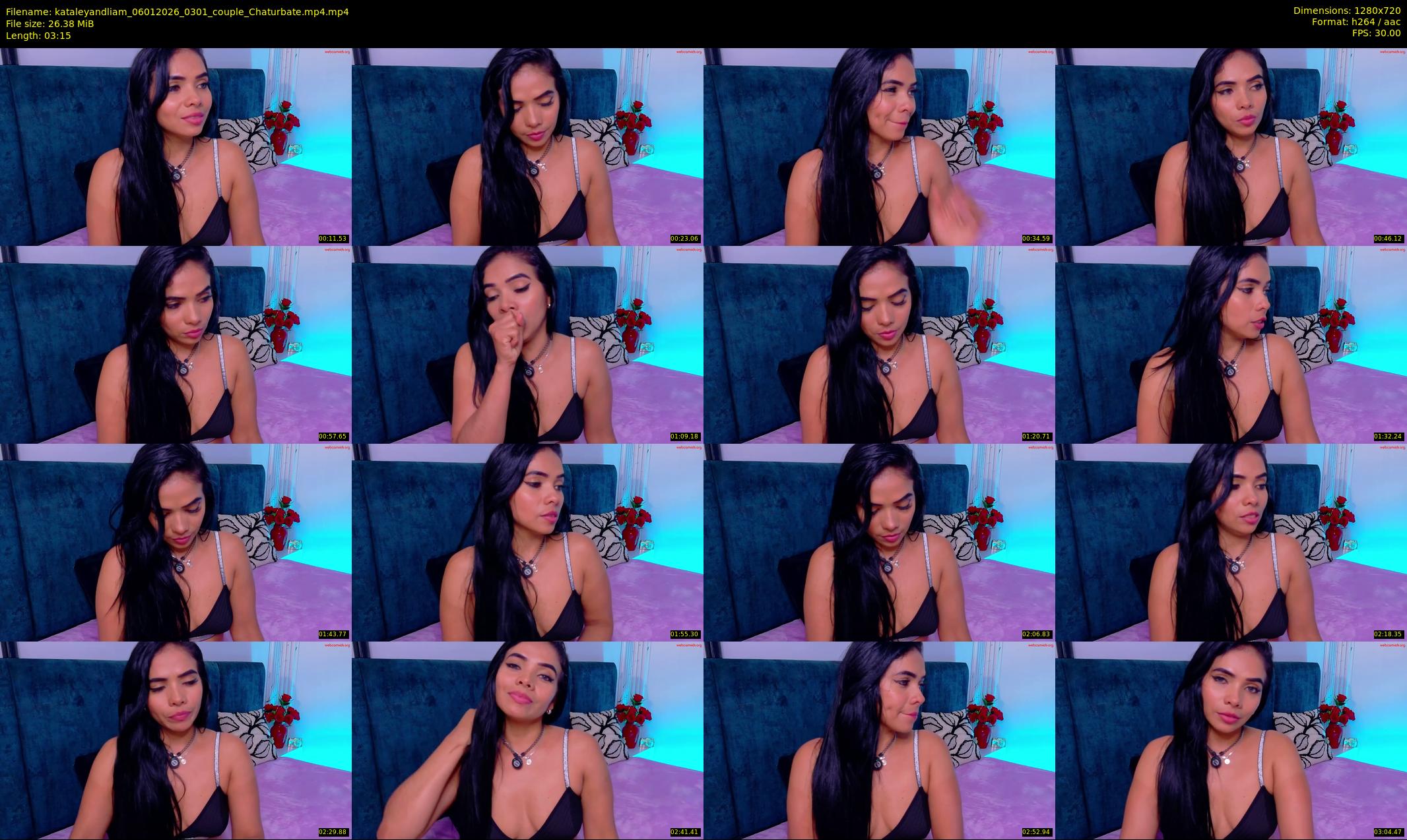 kataleyandliam — 4 minute Chaturbate couple cam show recording, 720p, Jan 6, 2026