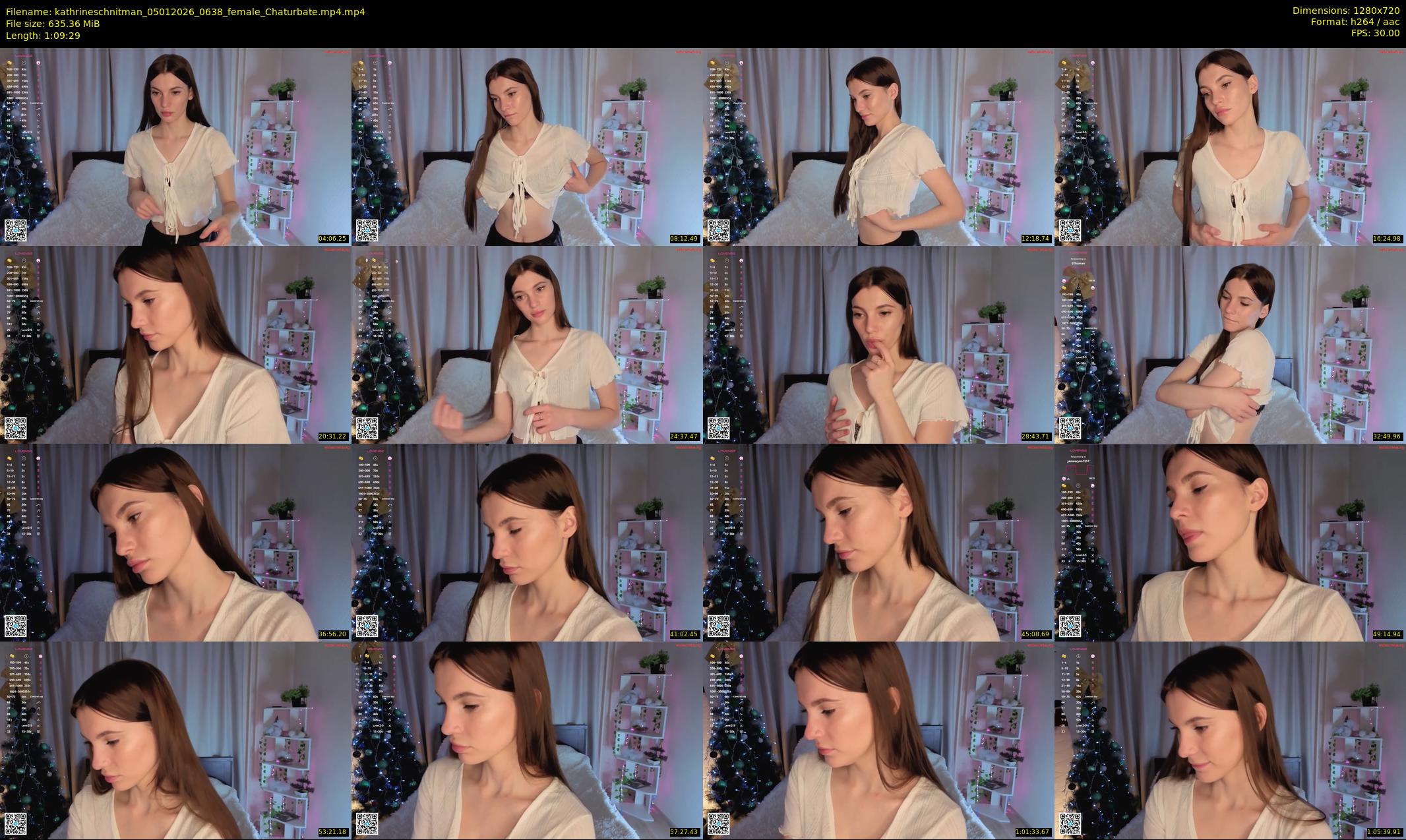 kathrineschnitman — 70 minute Chaturbate female cam show recording, 720p, Jan 5, 2026
